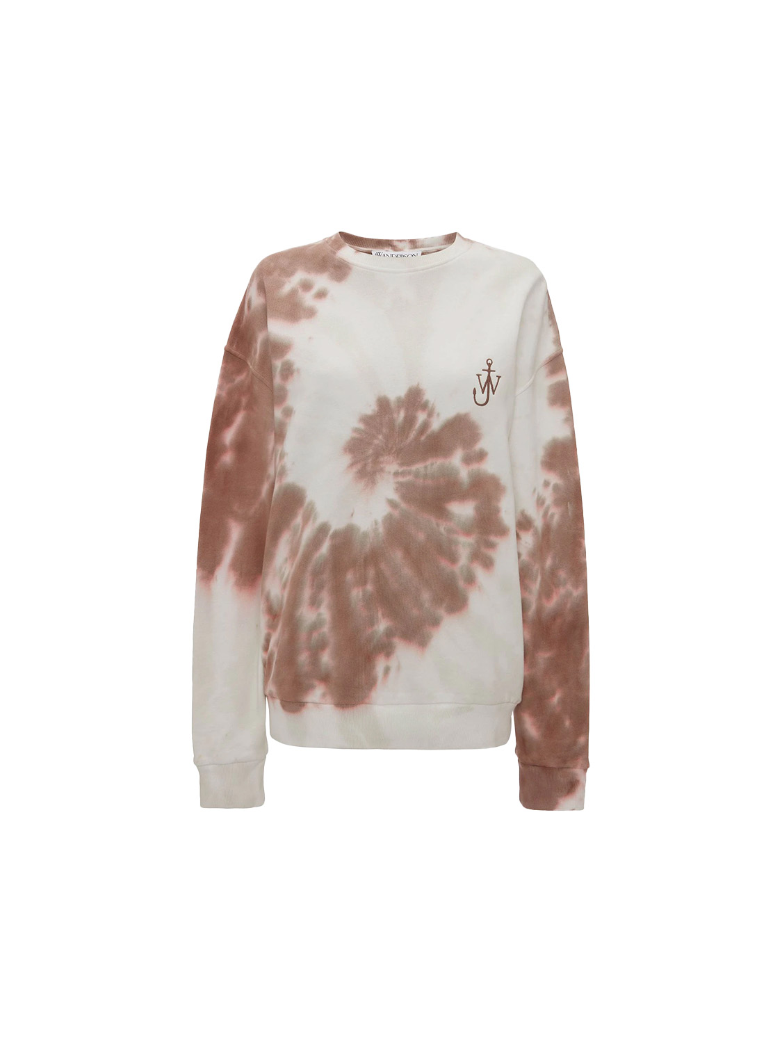 Tie-dye sweater with cat print 