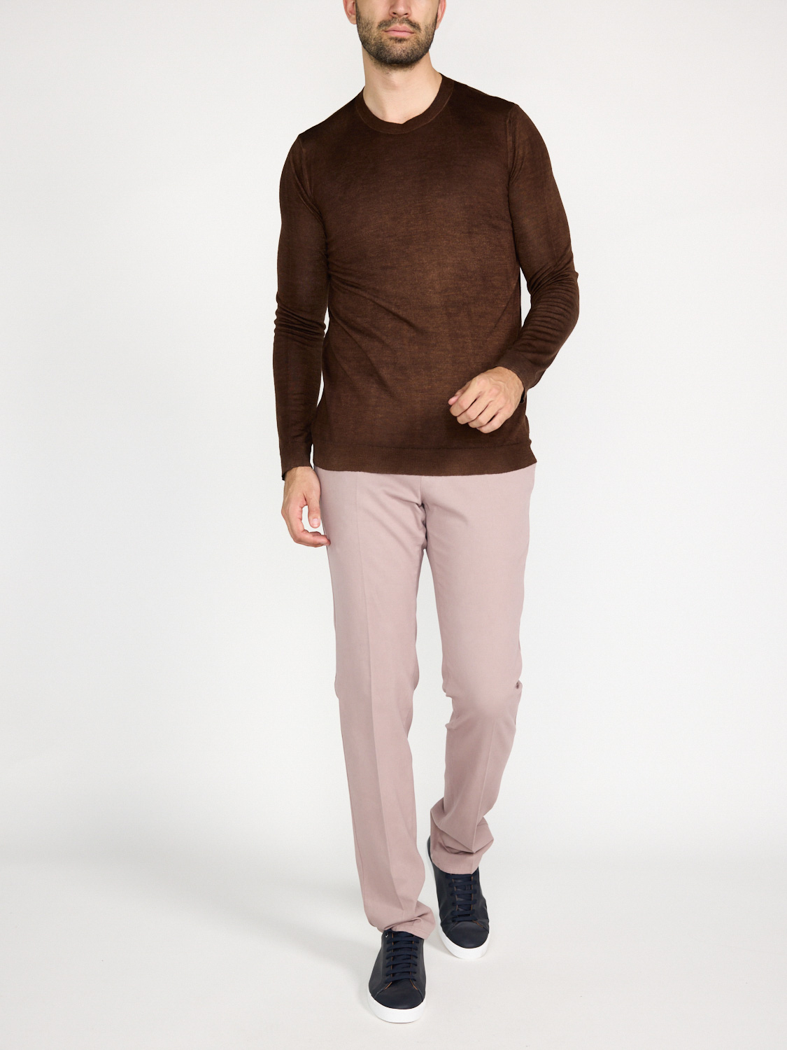 Avant Toi Lightweight sweater    brown M