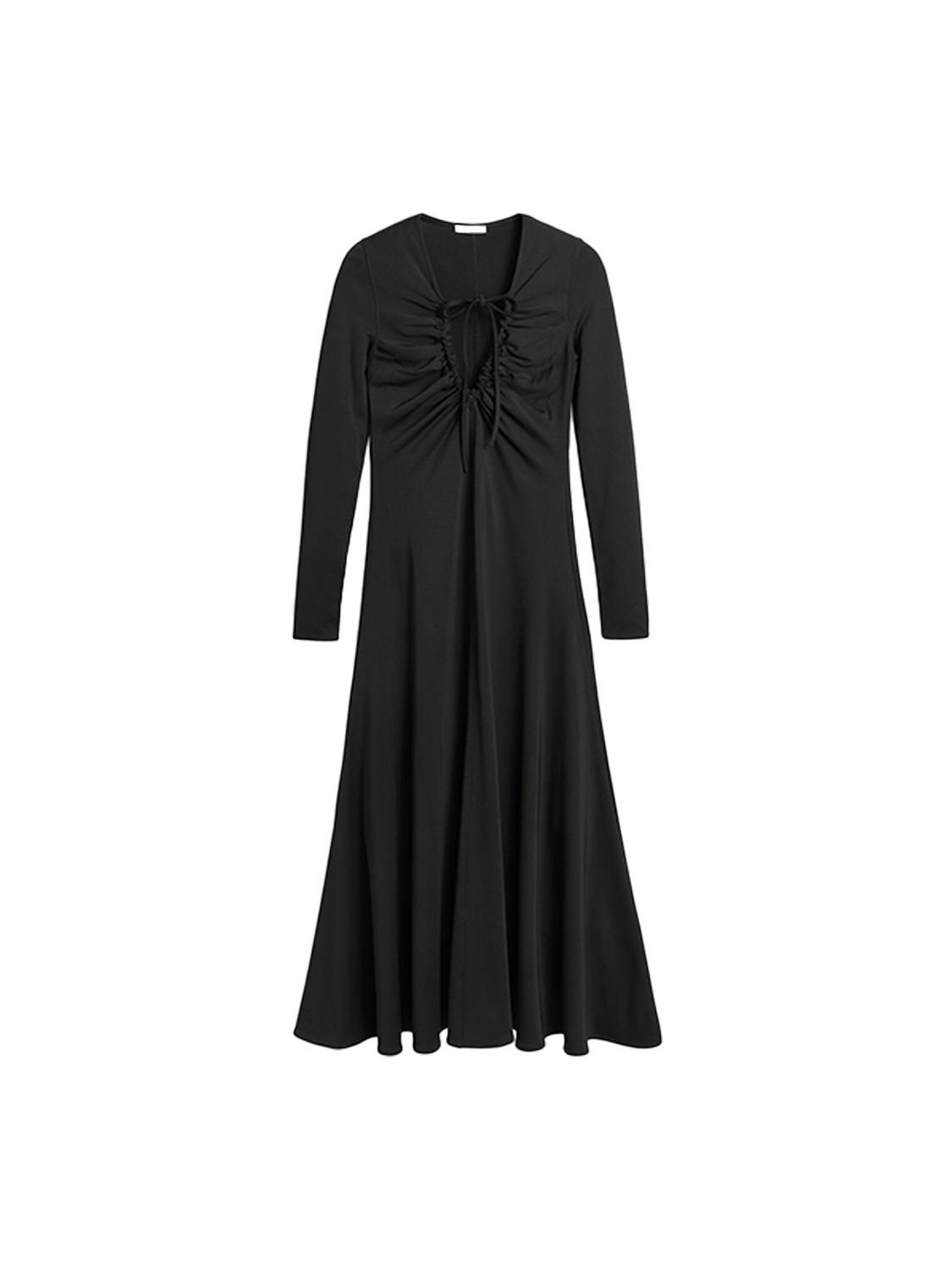 By Malene Birger Deija – Maxikleid aus Tech-Stoff   negro XS