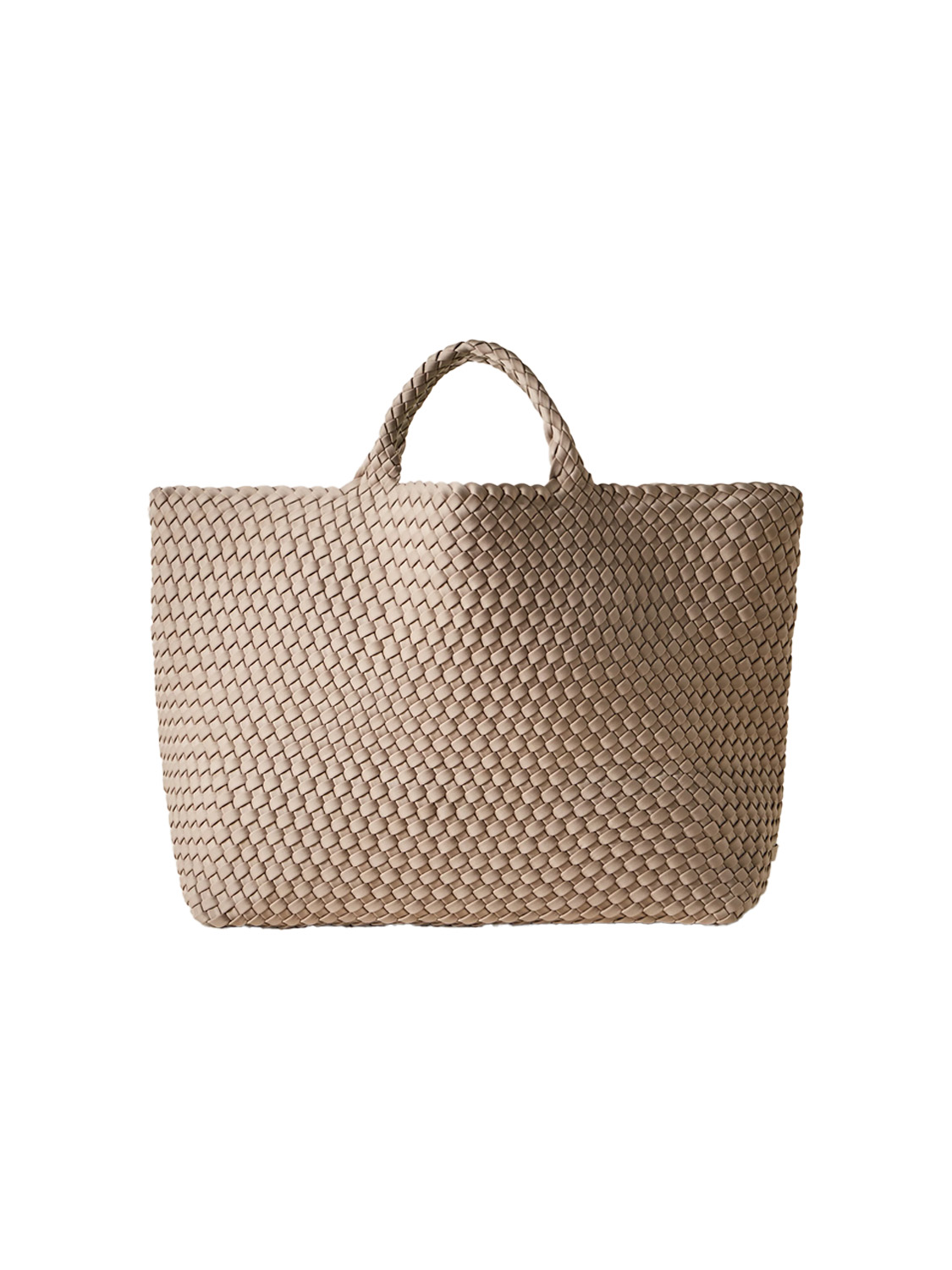 Naghedi Large Tote - Gepflochtene Tasche beige Taille unique