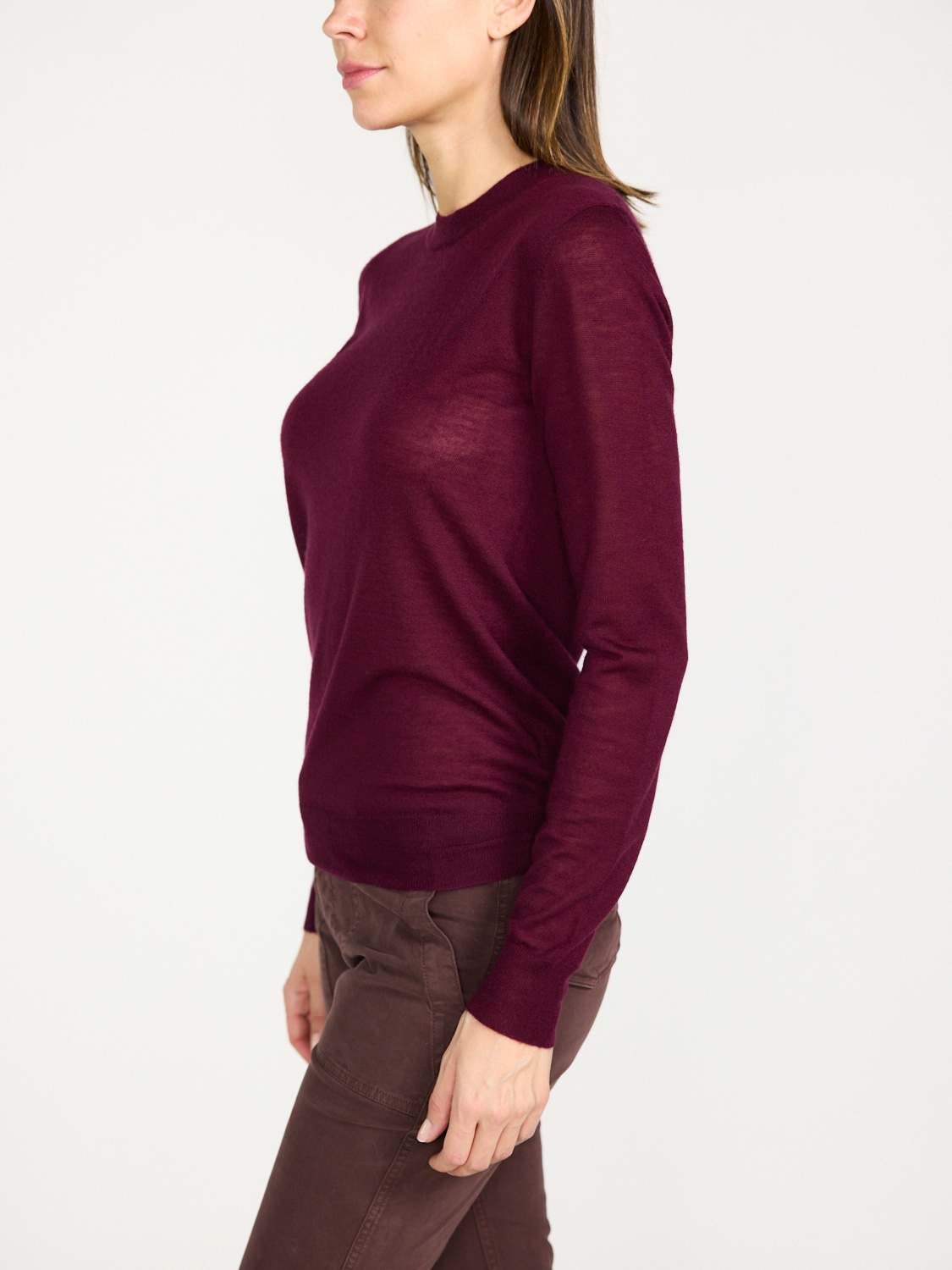 Joseph Pullover aus Kaschmir bordeaux XS