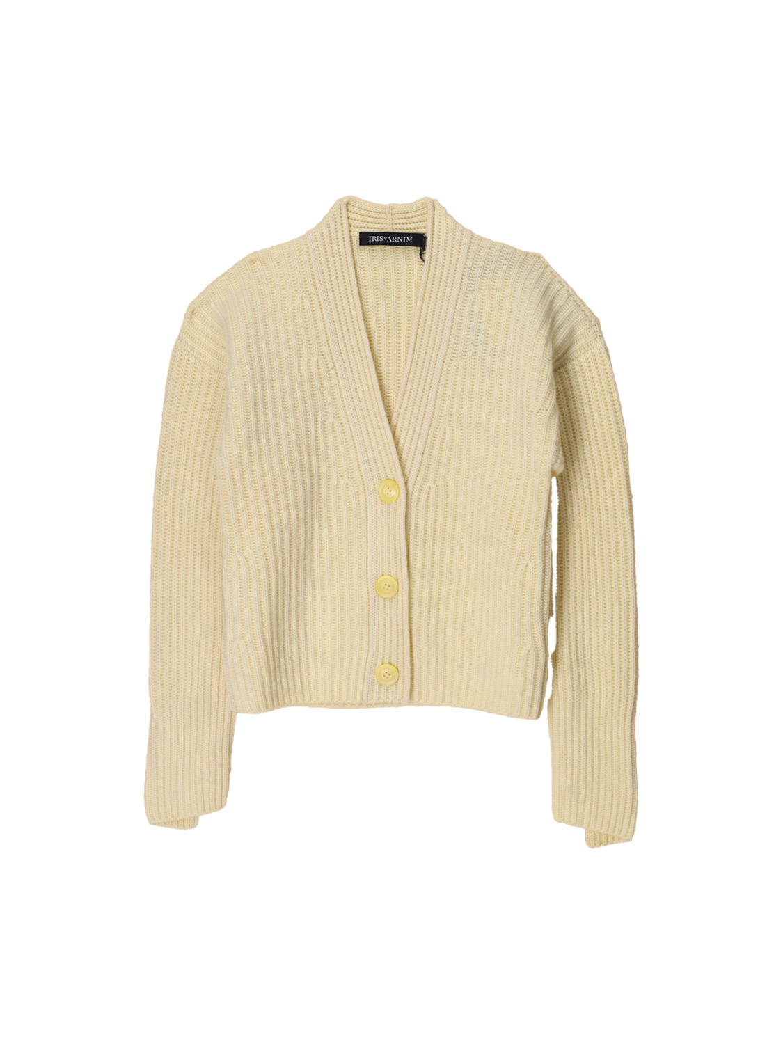 Iris von Arnim Goa – Cashmere Cardigan  yellow M