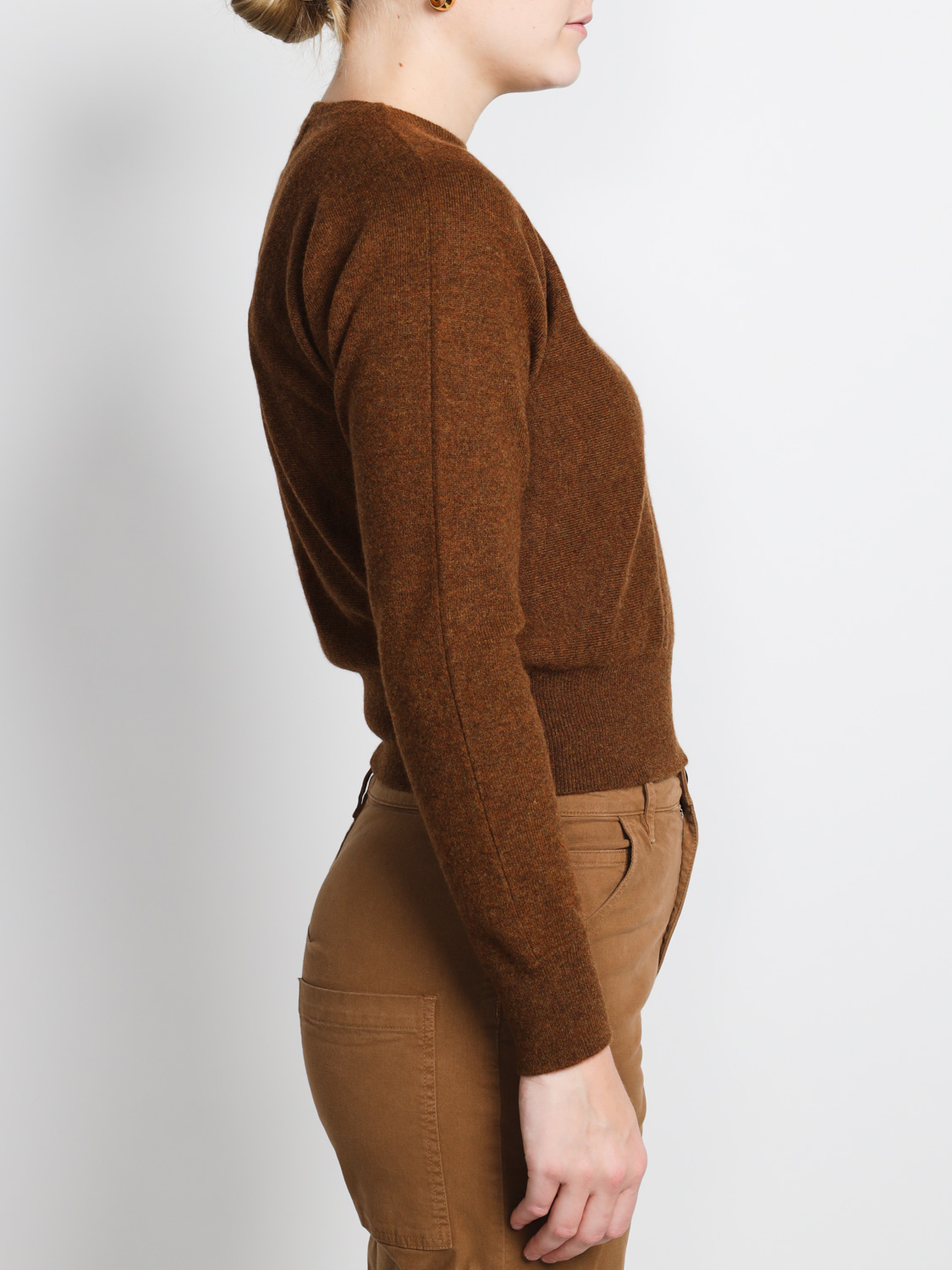 Extreme Cashmere N°382 Belle - Cashmere sweater   brown One Size