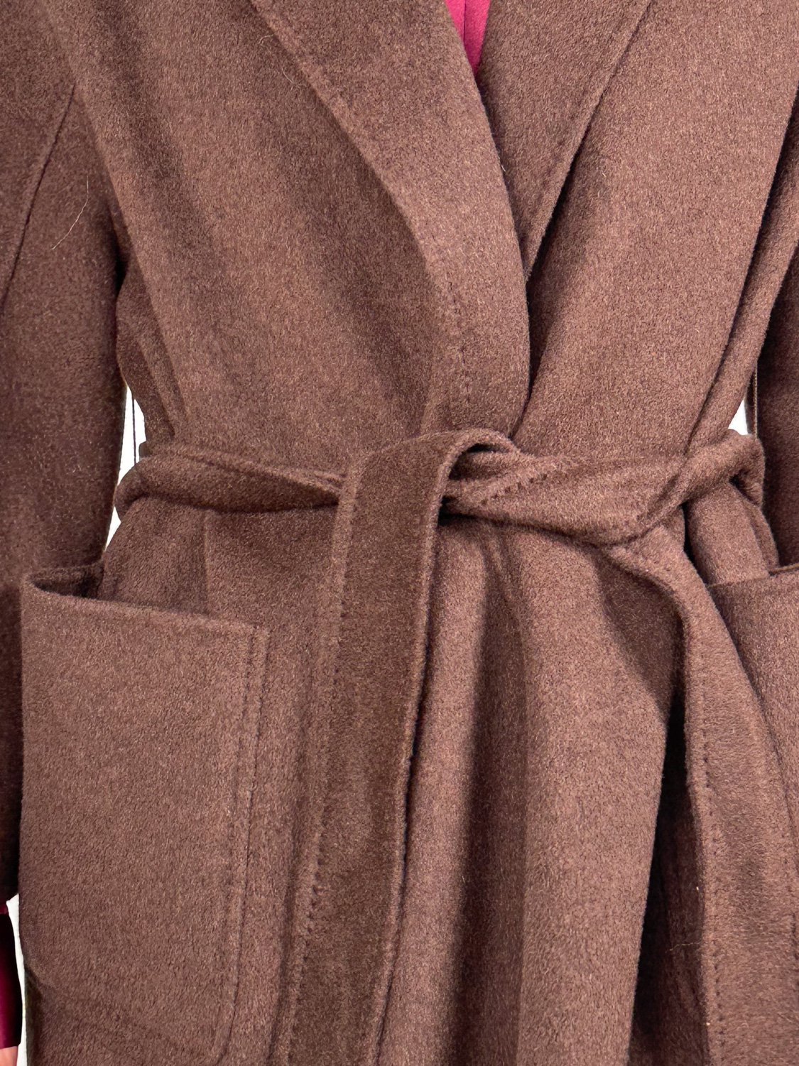 Arma Seguret – wool coat  brown 36