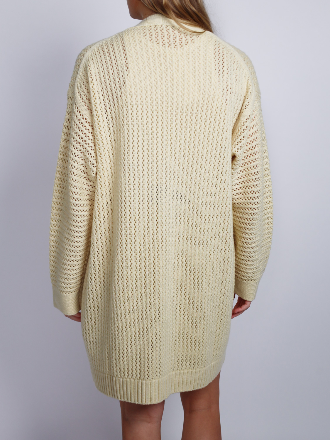 Iris von Arnim Gradiola – chunky knit cardigan  yellow XS/S