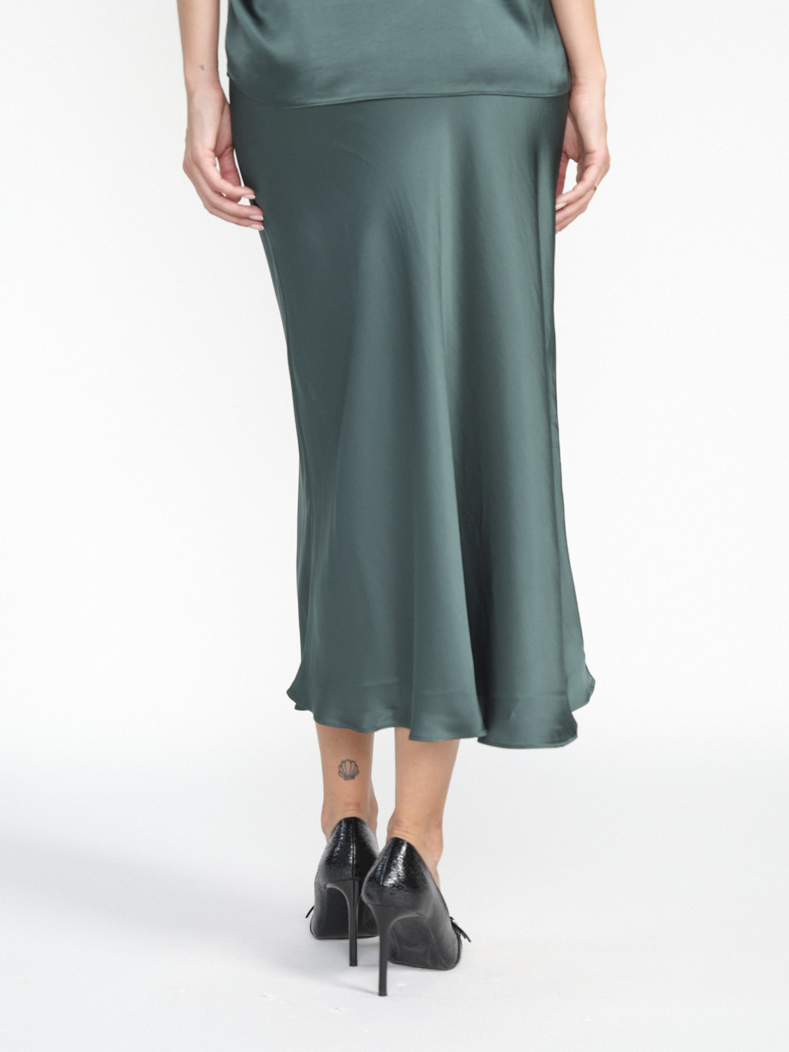 SIYU Liso's skirt made of viscose  green 38