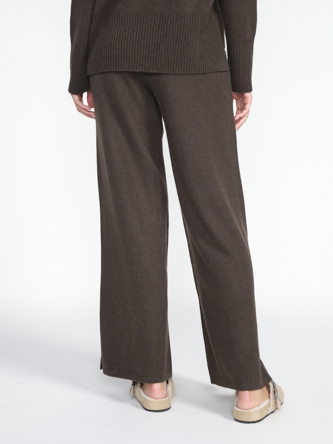 Lisa Yang Marlo – Cashmere-Wide-Leg Hose   marrón 36