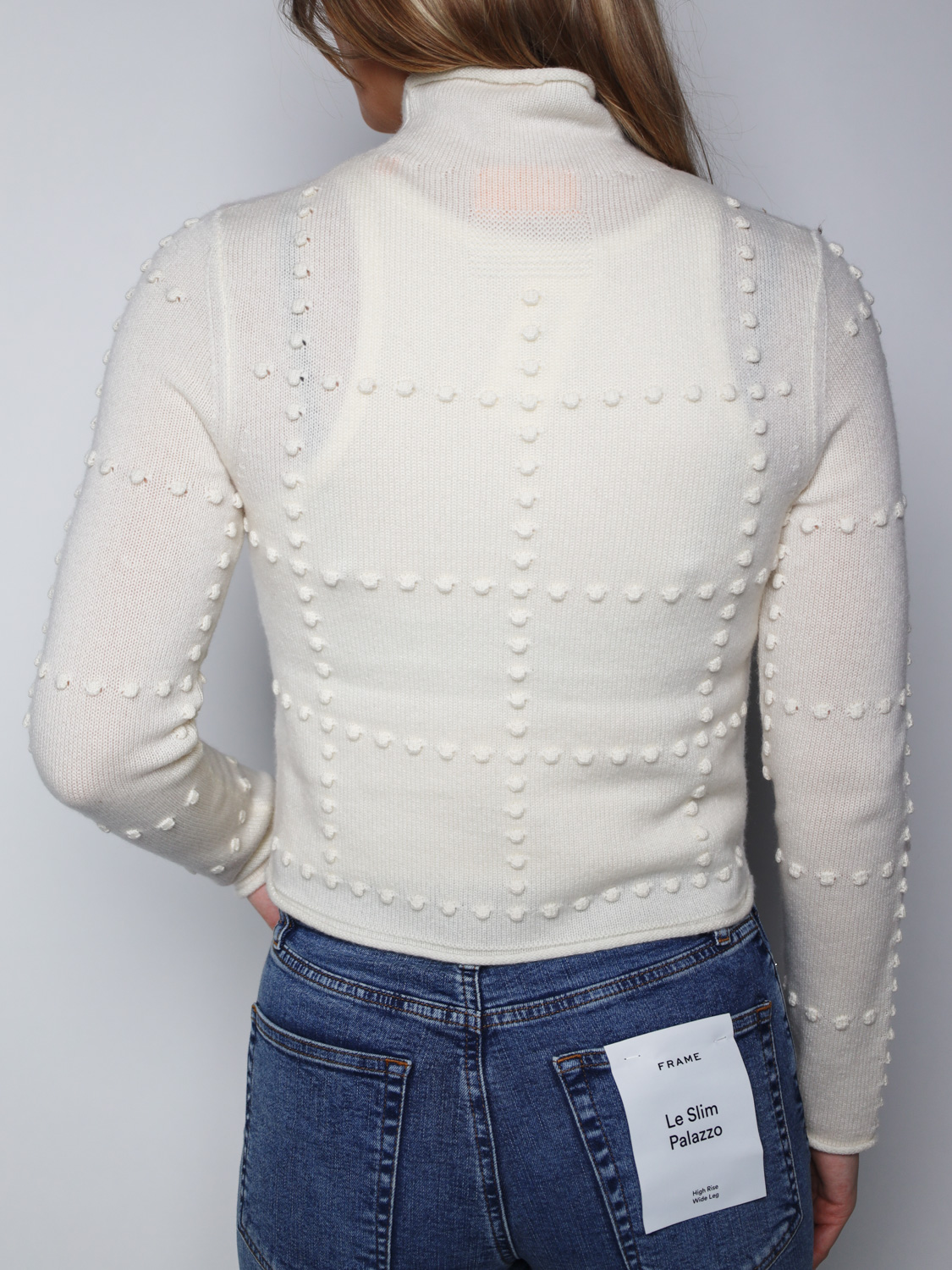 Guest in Residence Popcorn – Pullover mit Stehkragen   creme S