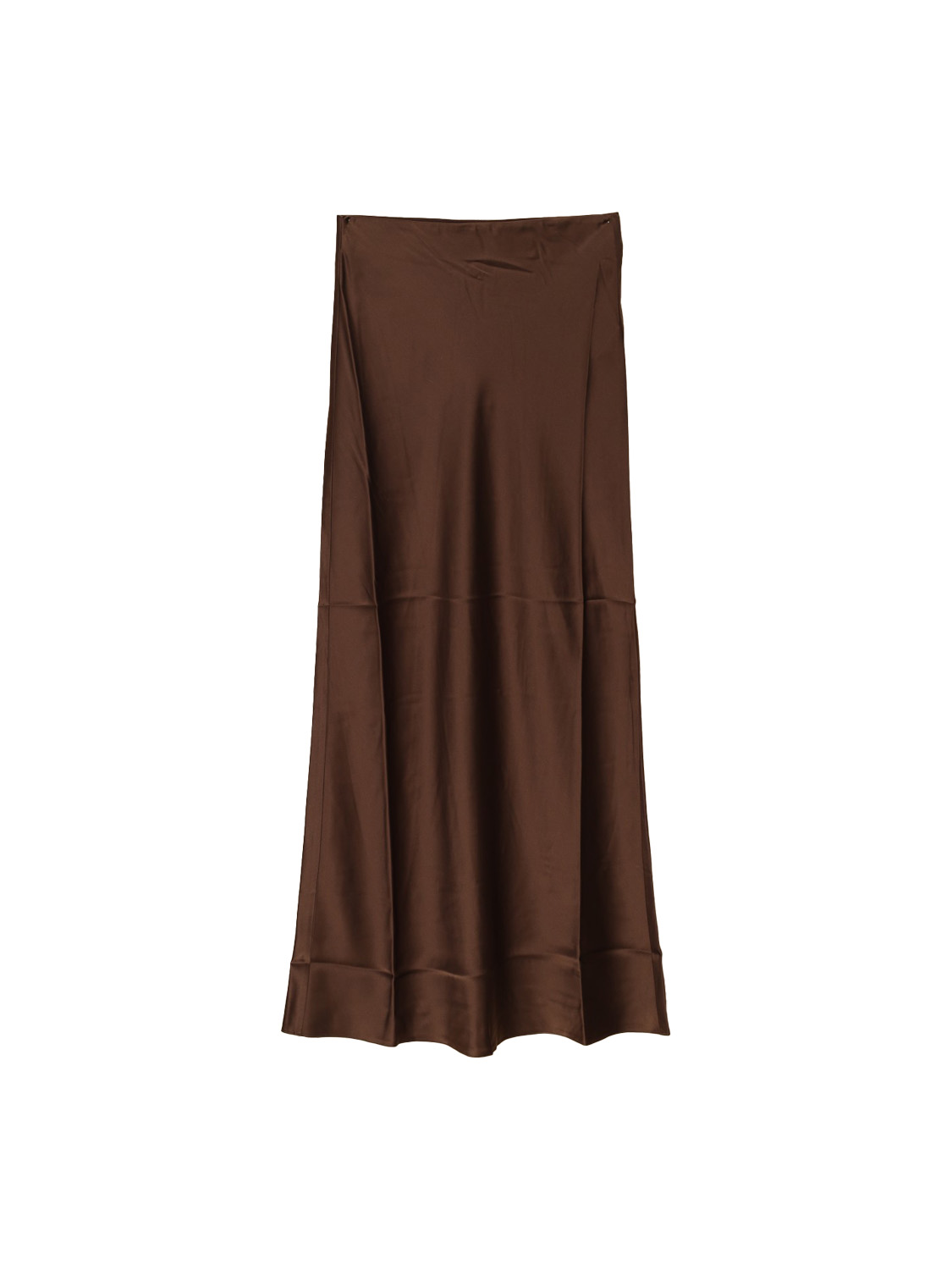 Frame Silk maxi skirt  brown M