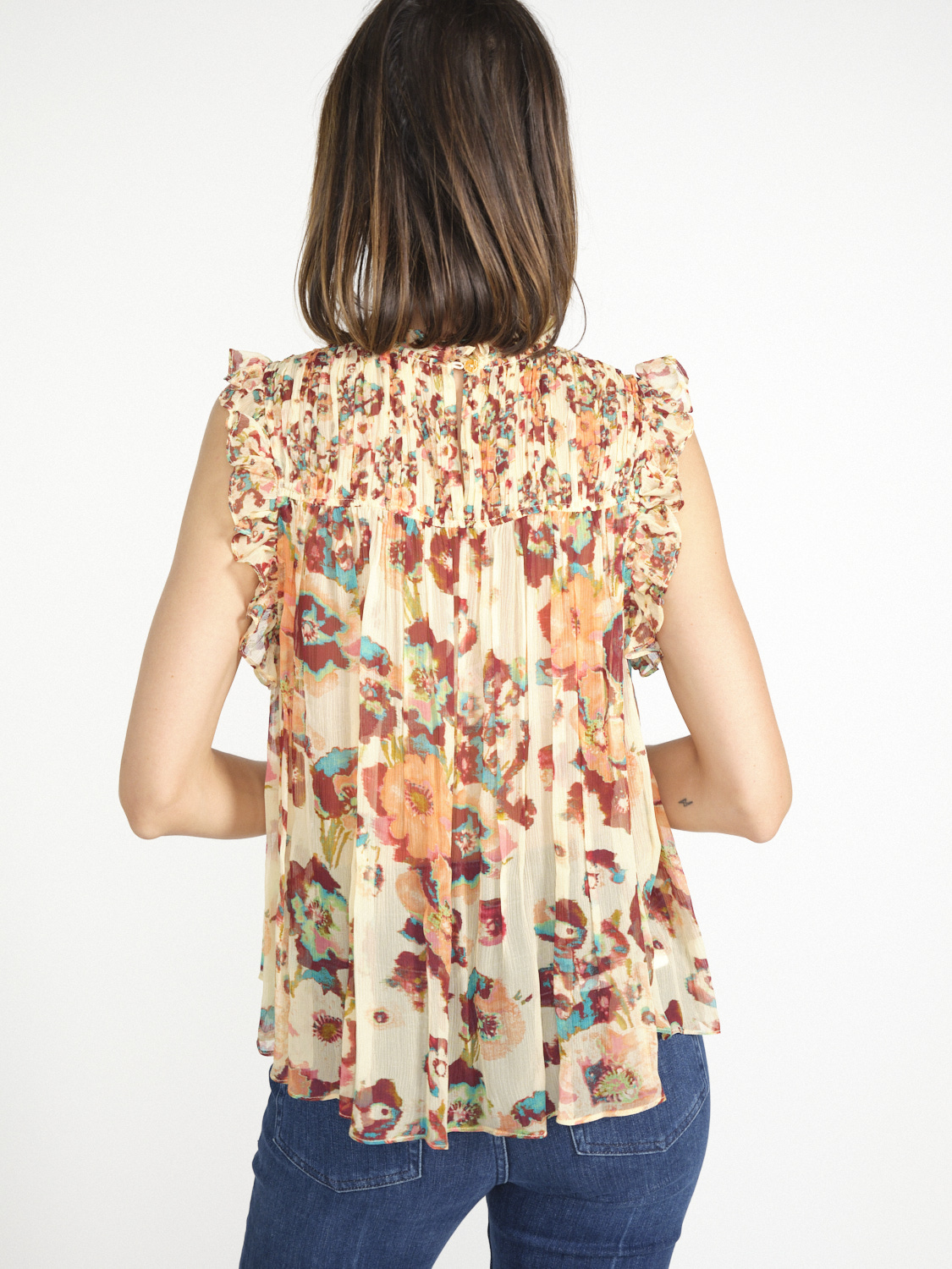 Ulla Johnson Georgina shirt with flowers – print  multi 38