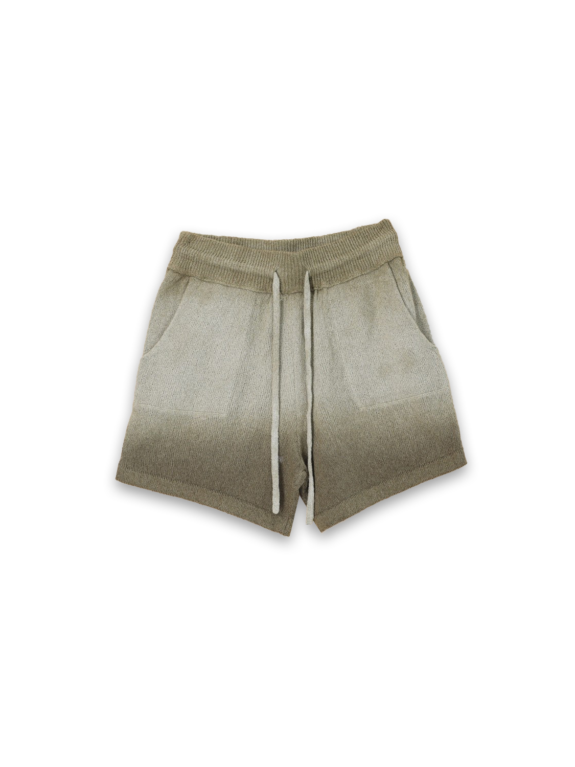 Roberto Collina Shorts mit Farbverlauf   khaki M