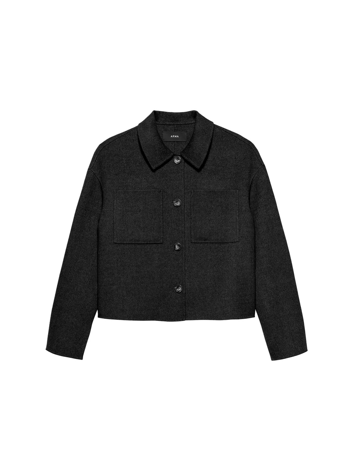 Arma Carine – Short jacket made of virgin wool  black 34