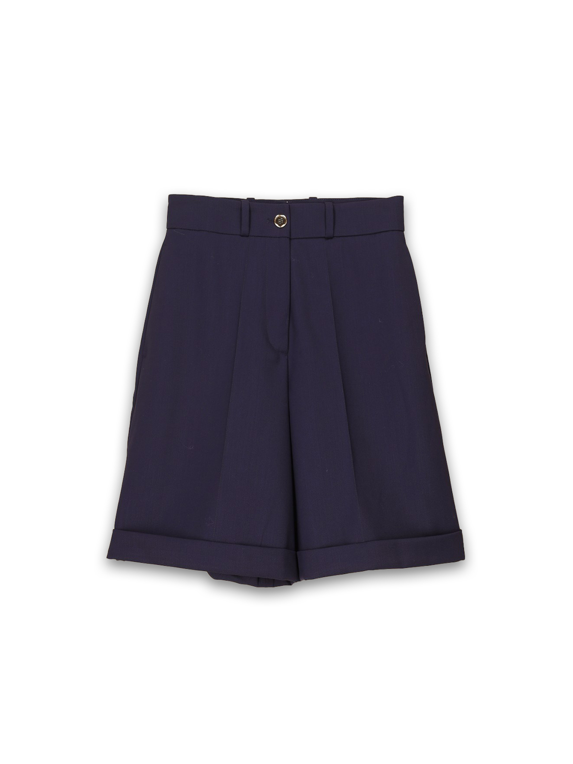 Bermuda Shorts aus Schurwolle  