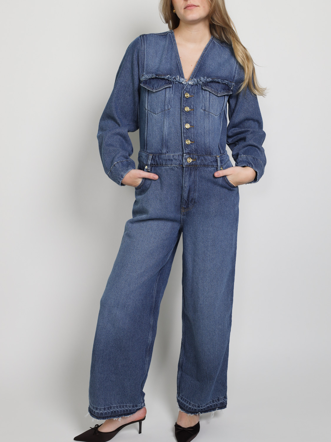 Ganni Denim overalls  blue 34