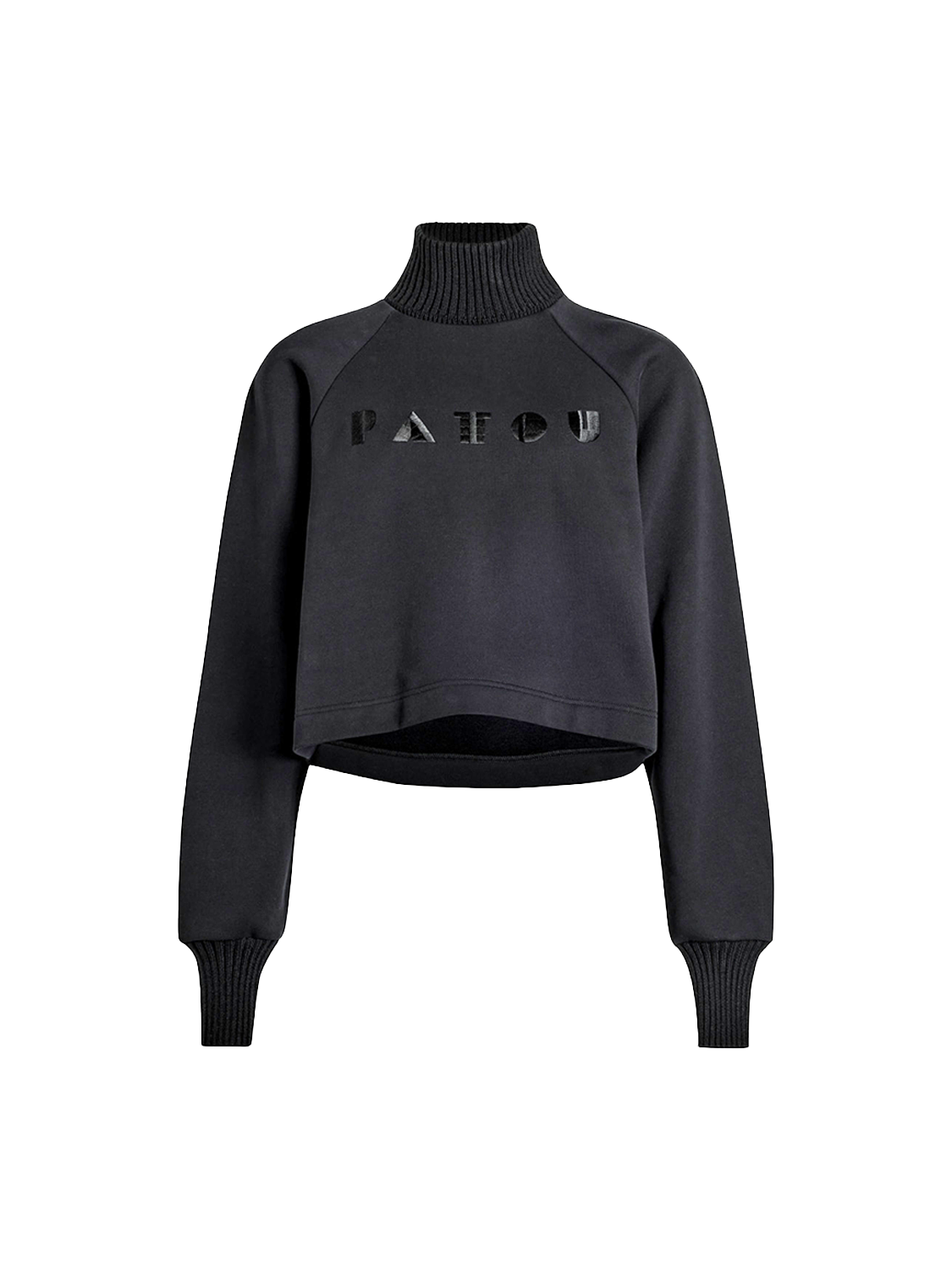 Patou Sweatshirt aus Baumwolle   schwarz S