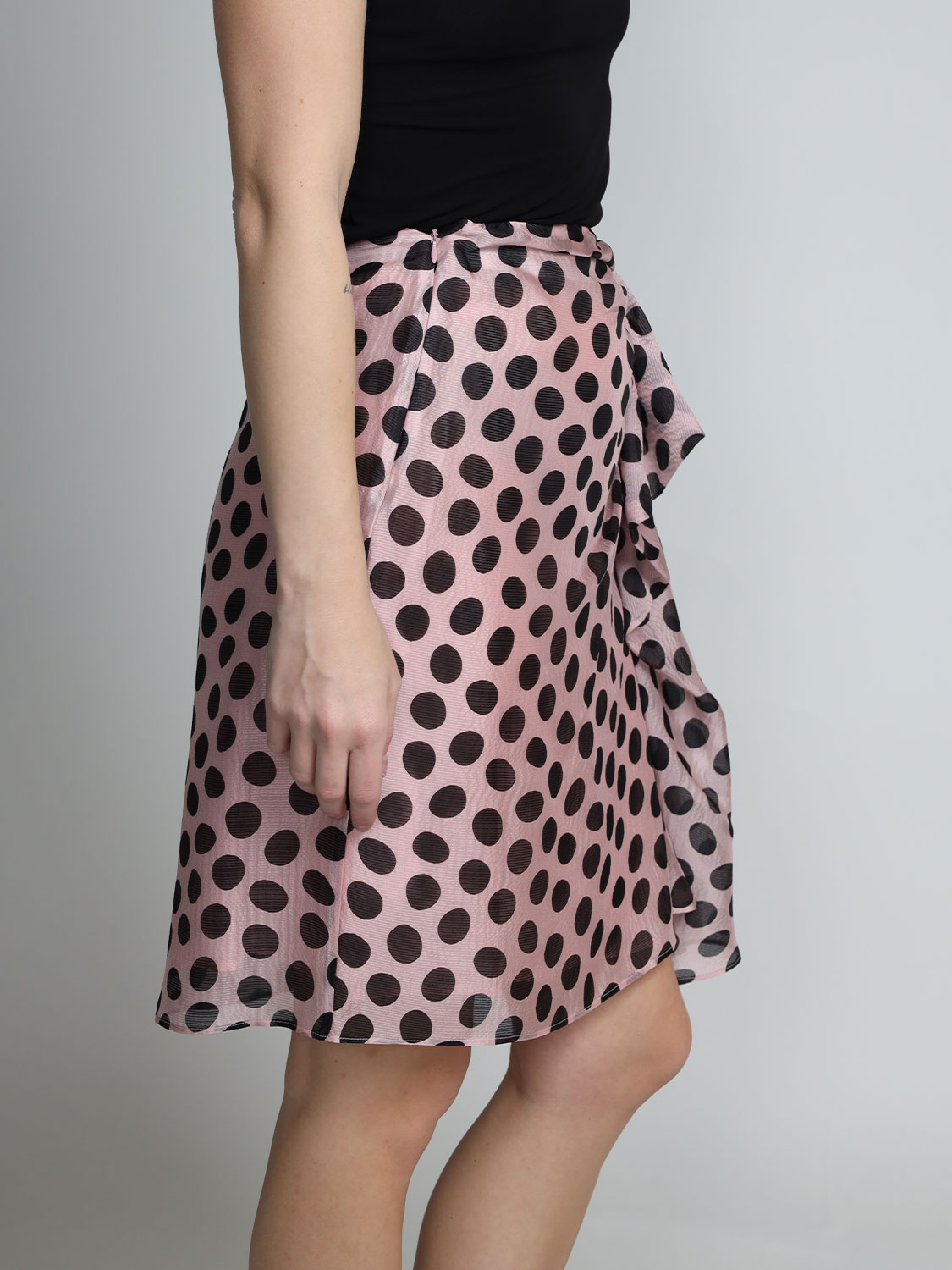 Nina Ricci Skirt with asymmetrical bow detail  rosa 34