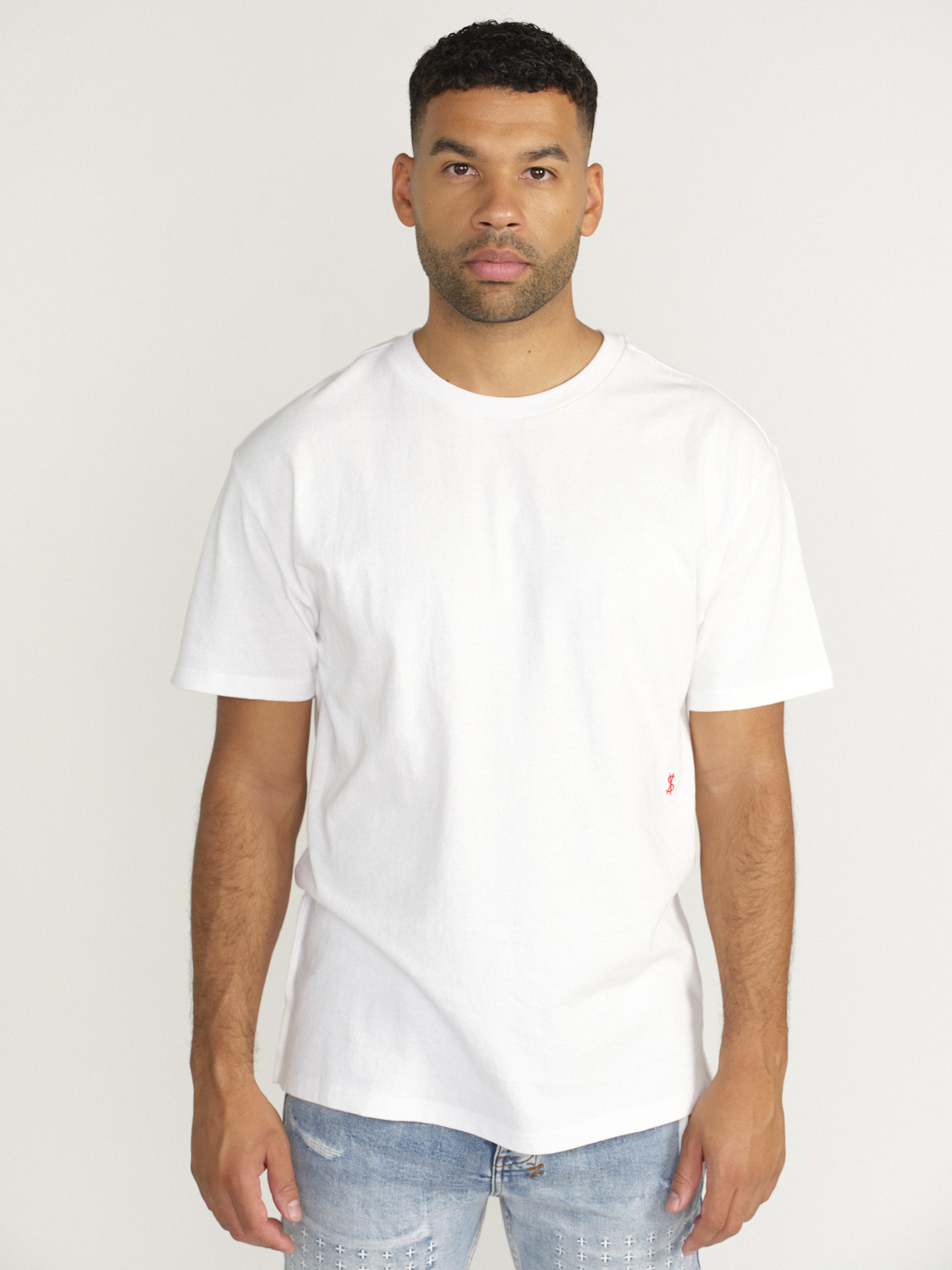 ksubi 4x4 Biggie - T-shirt con stampe piazzate bianco L