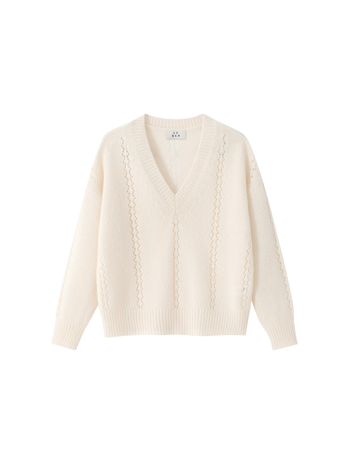 LU Ren Neves – Pullover aus Cashmere   beige XS