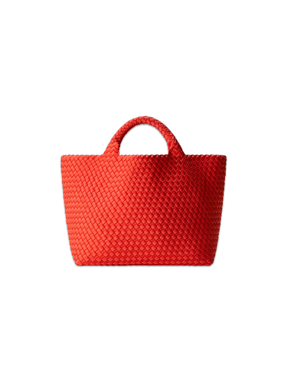 Naghedi St. Barths Medium Tote – Braided Bag  orange One Size