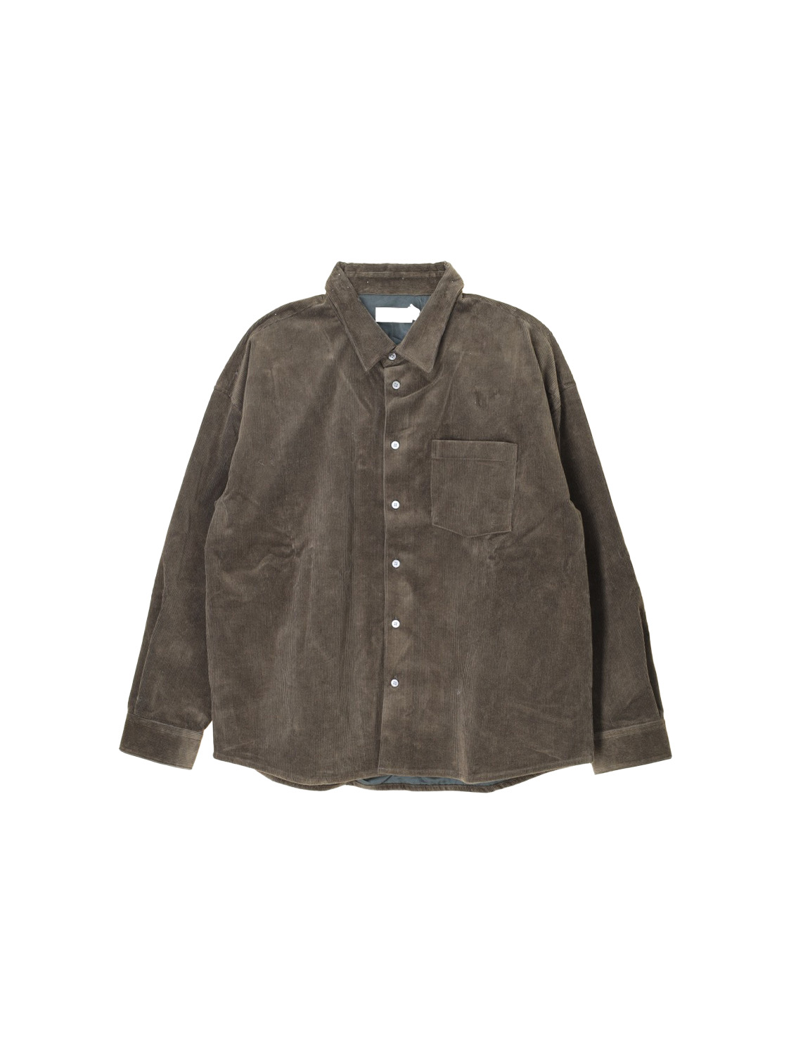 Relaxed cotton blend corduroy jacket 