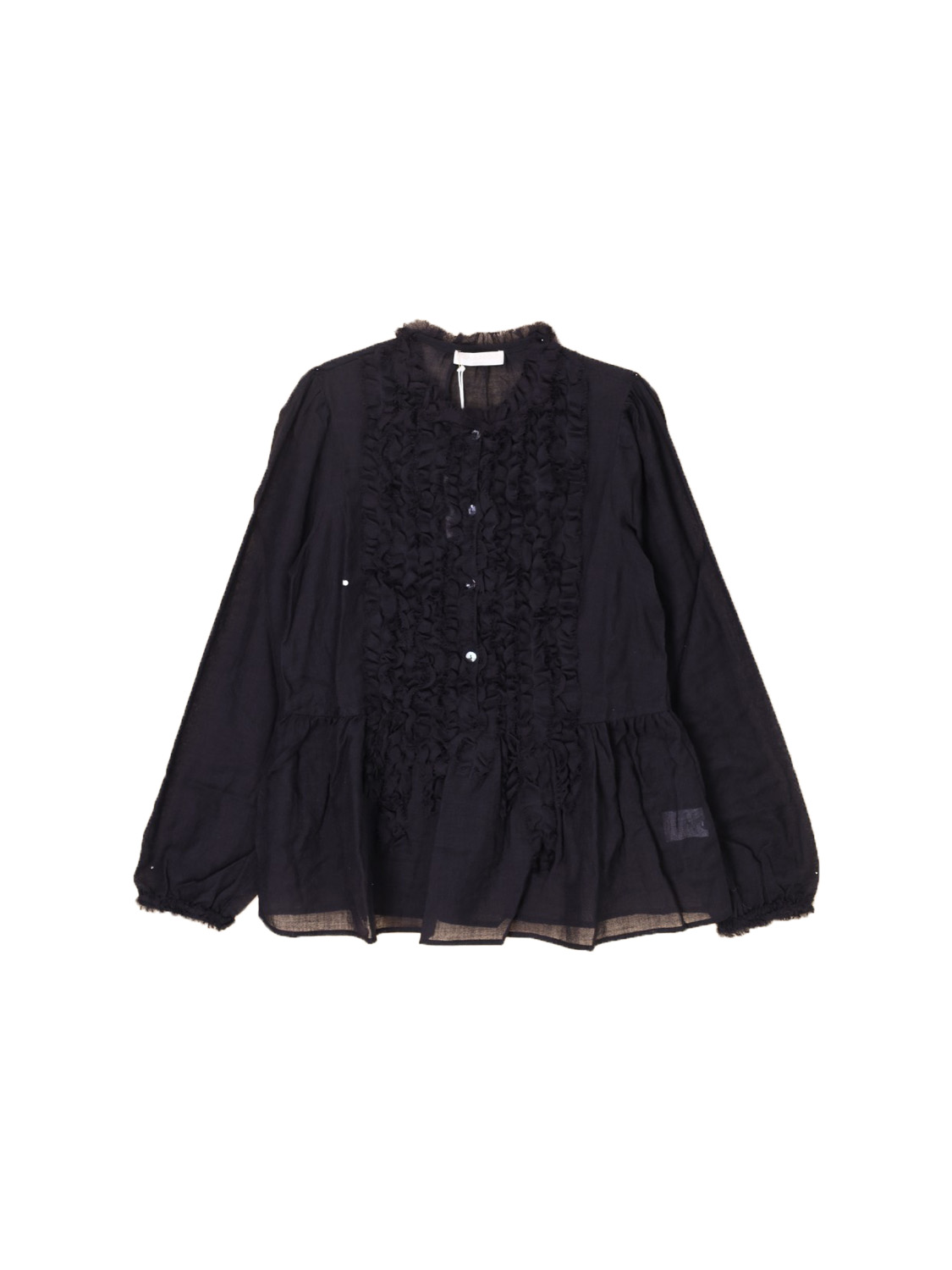 Ulla Johnson Cosima – blouse with peplum  black 38