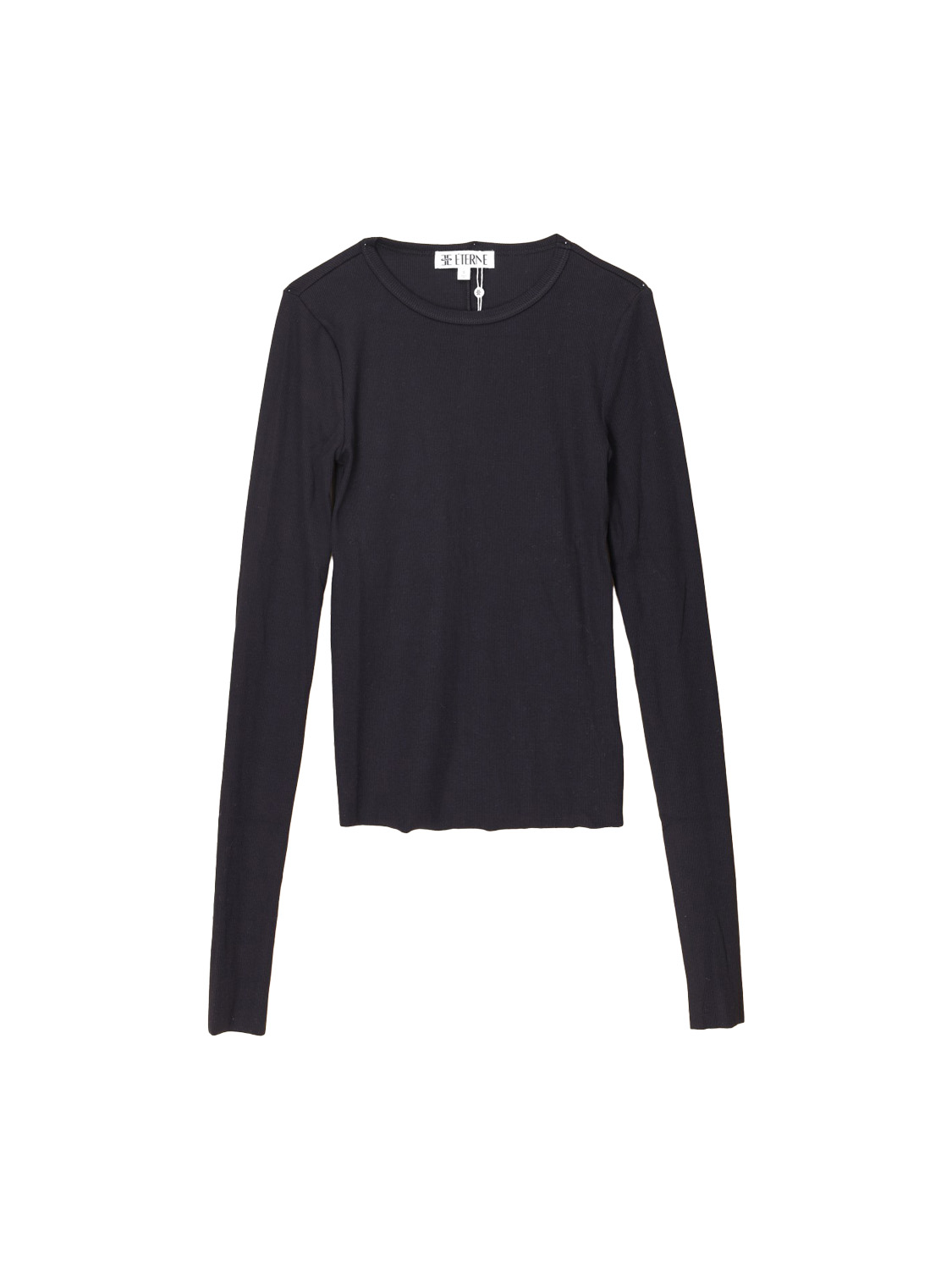 Longsleeve shirt with ribbed knit  