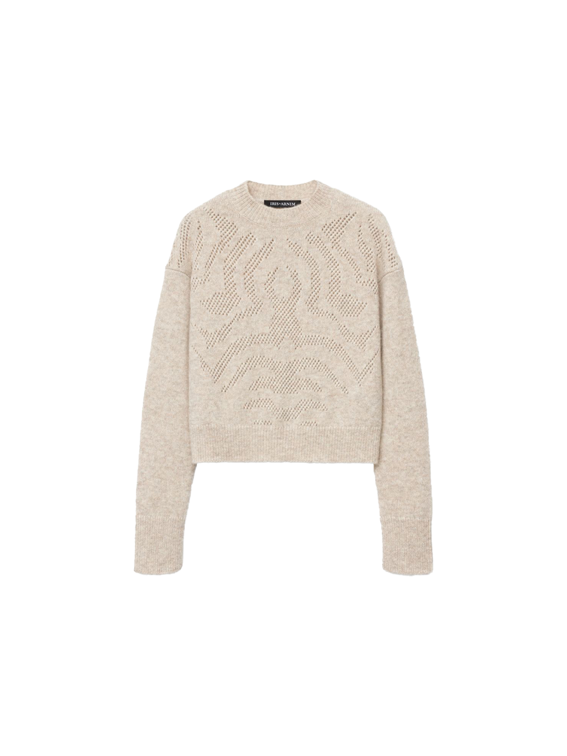 Iris von Arnim Sabana – sweater made from a cashmere-silk mix  beige M