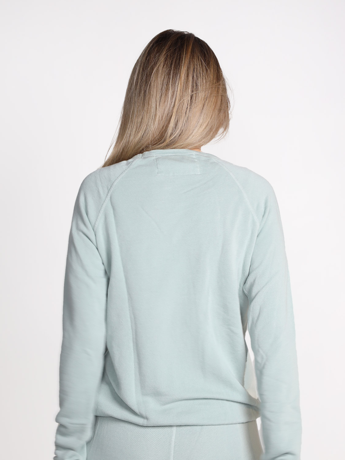 Free City Superfluff - Cotton blend sweater   hellblau XS