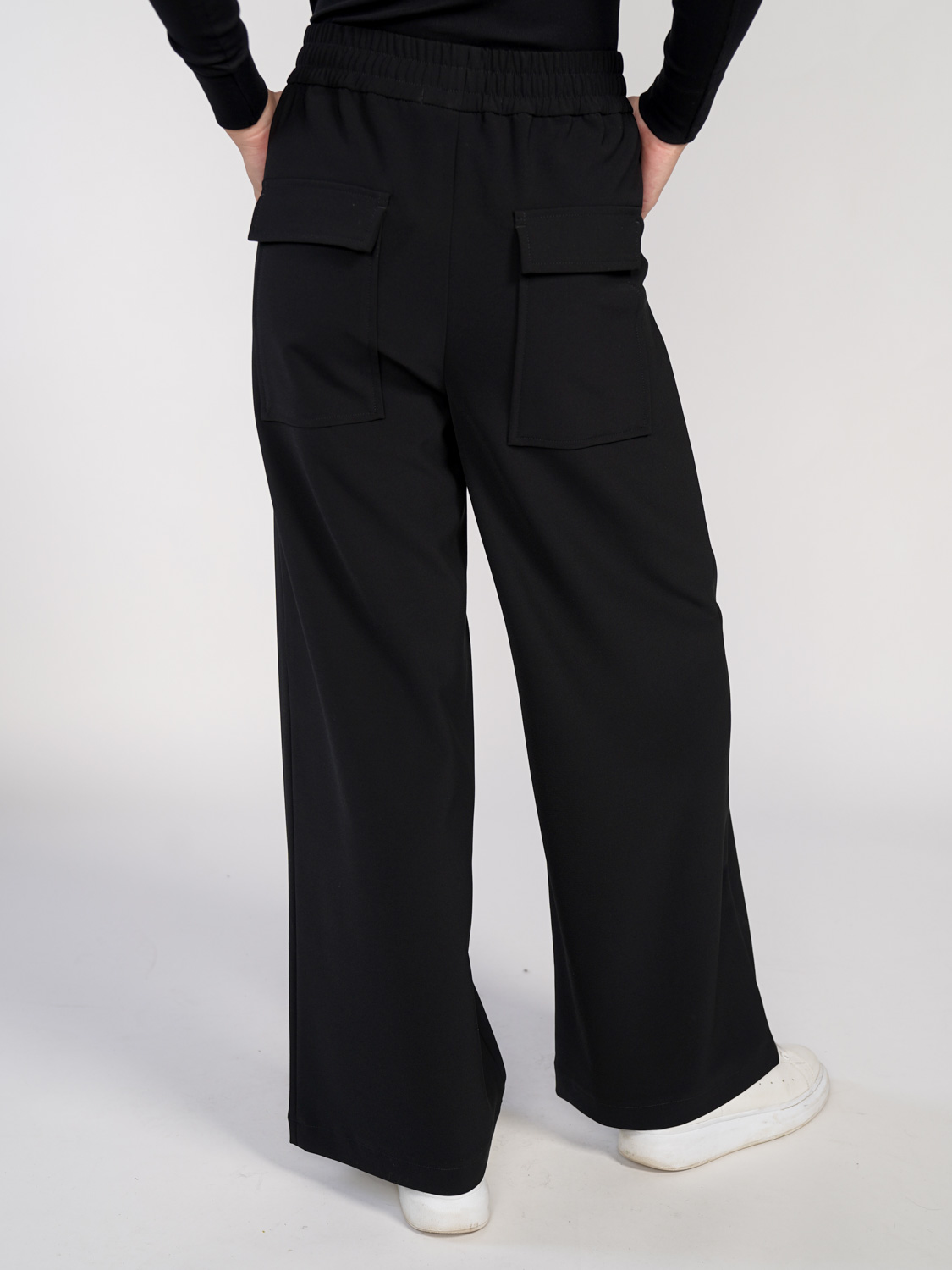 Rossi Judy – Straight wide-leg trousers  black XS