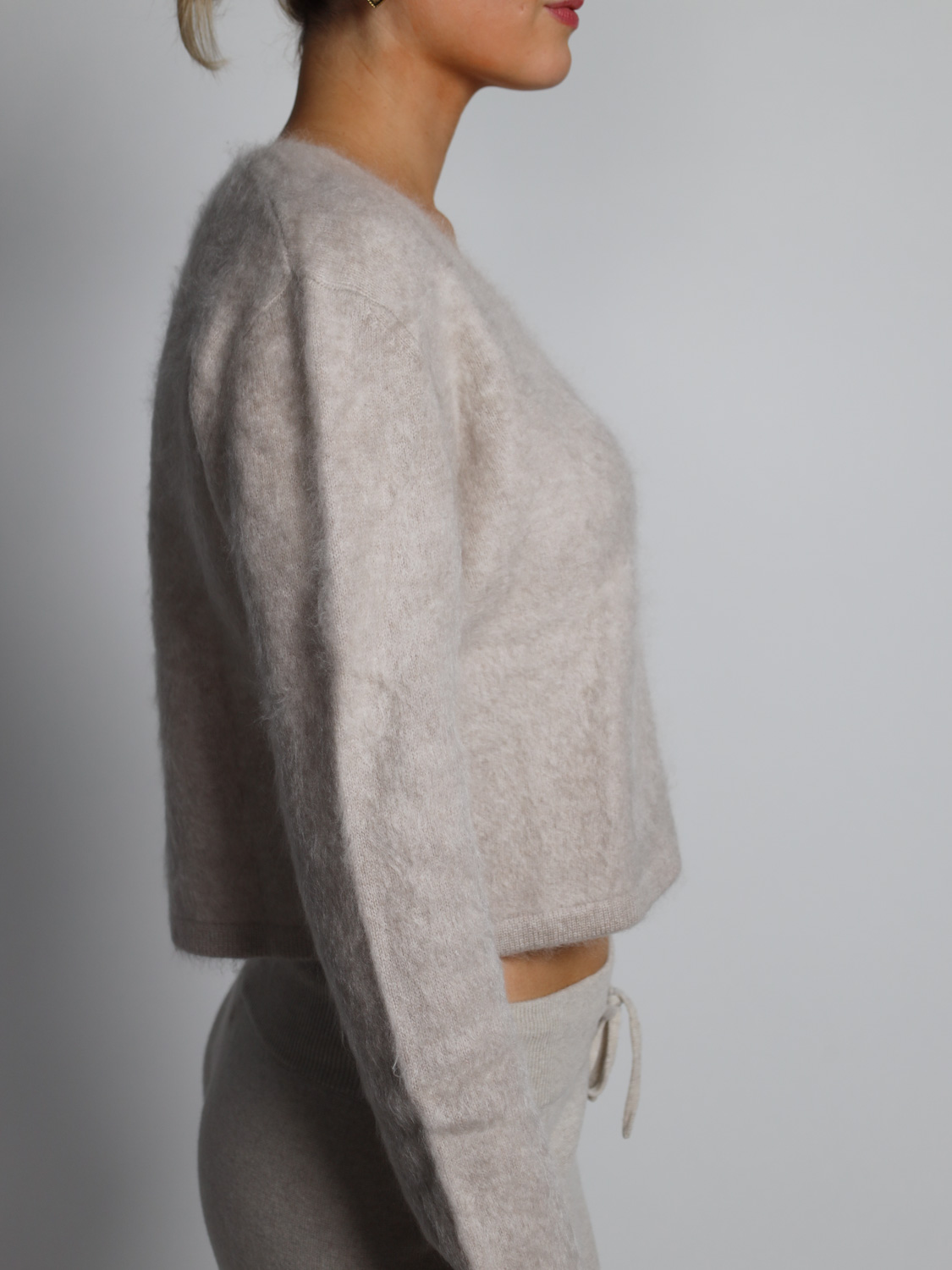 Lisa Yang Filippa – cardigan made of brushed cashmere  creme XS/S