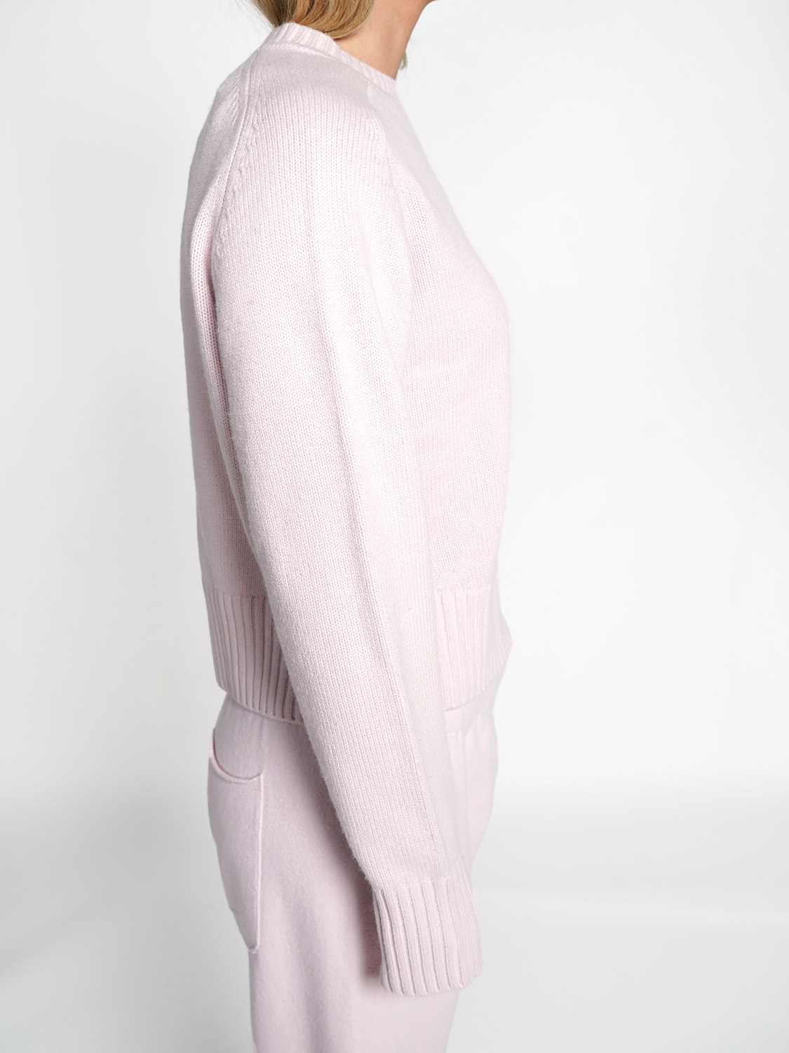 Extreme Cashmere N°167  – sweater made of cashmere  rosa One Size