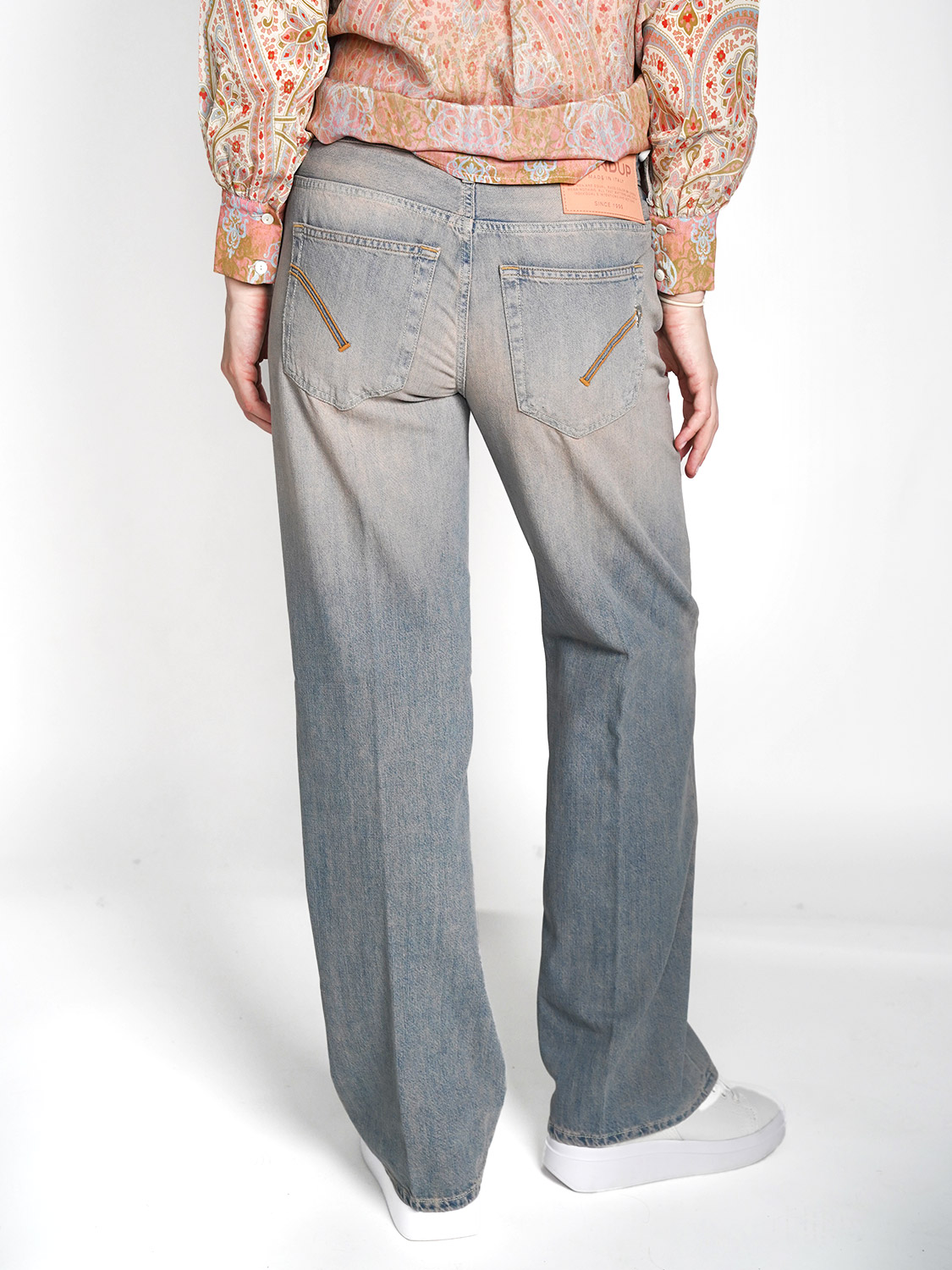 Dondup Pantalone Jacklyn - Washed-out denim jeans   grey 27