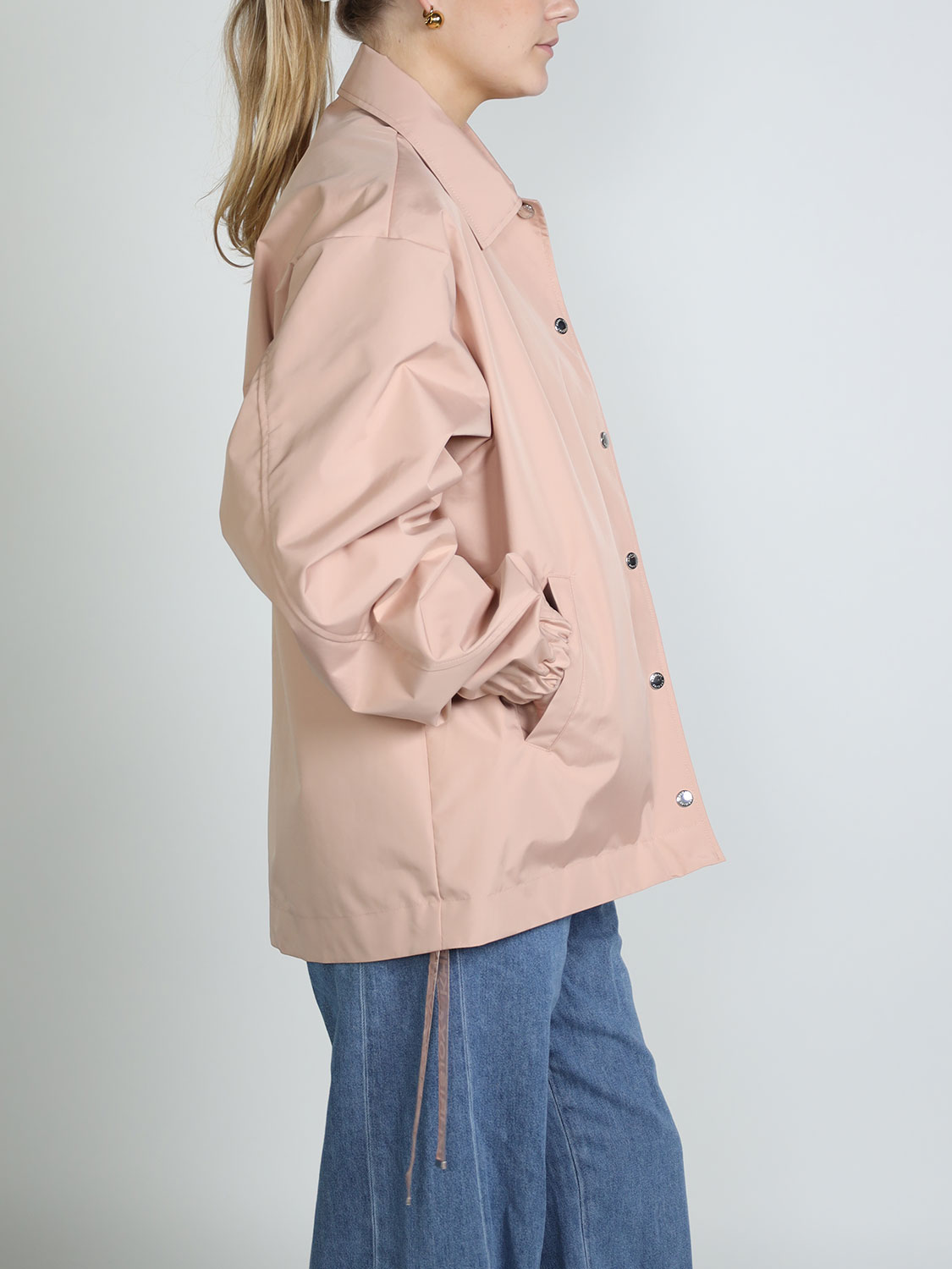 khrisjoy Coach Jacket - Flared jacket with button placket   rose XS/S