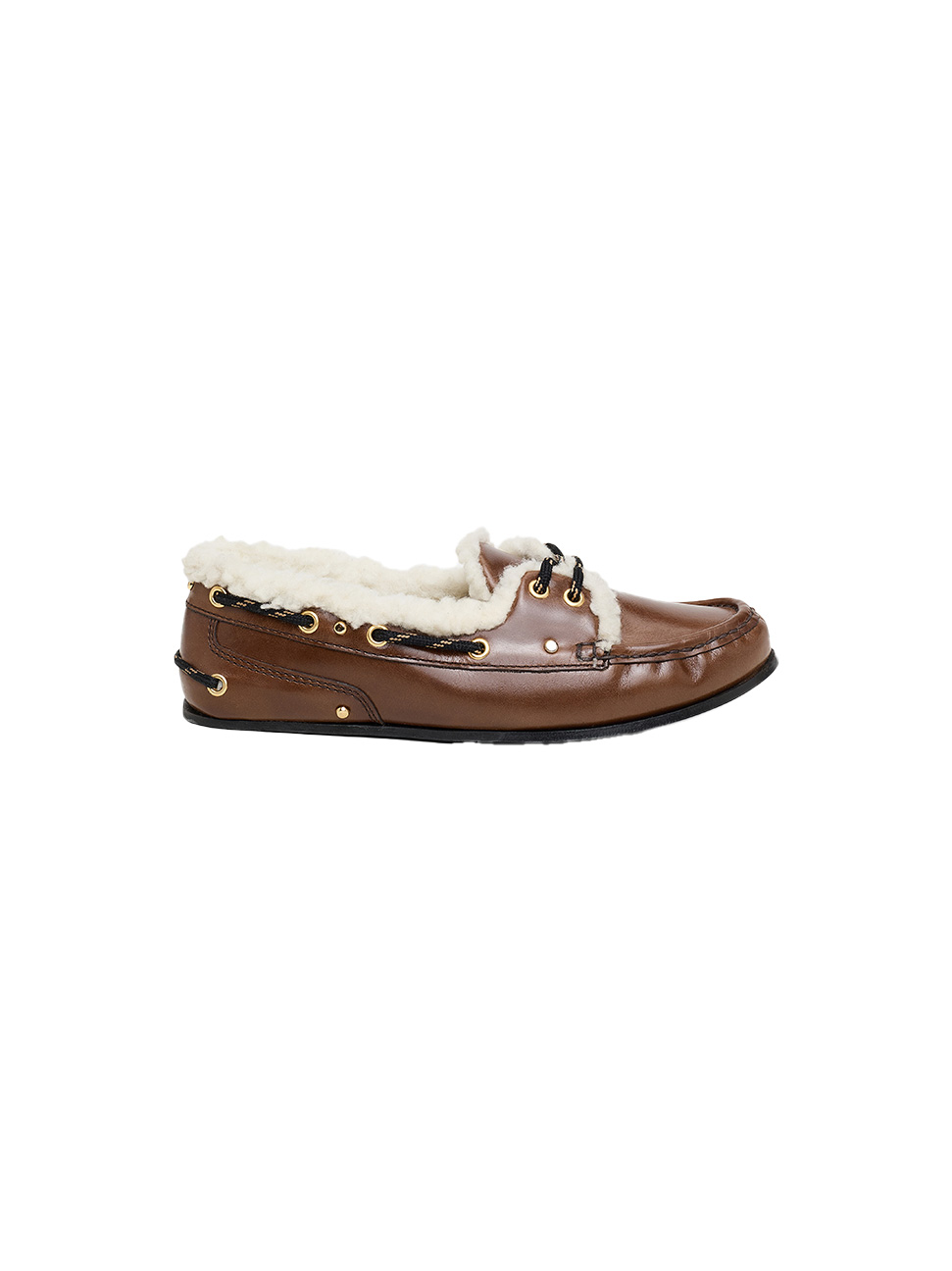 On Deck Boat Shoe – shoes with lambskin 