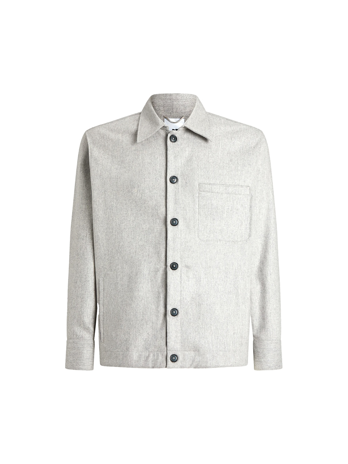 PT Torino Shirt jacket made from a wool-cashmere mix  grey 54