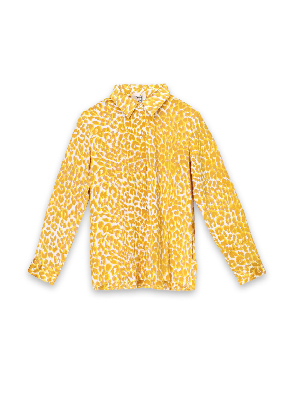 Hendrika Cheetah - Leo-patterned silk blouse  