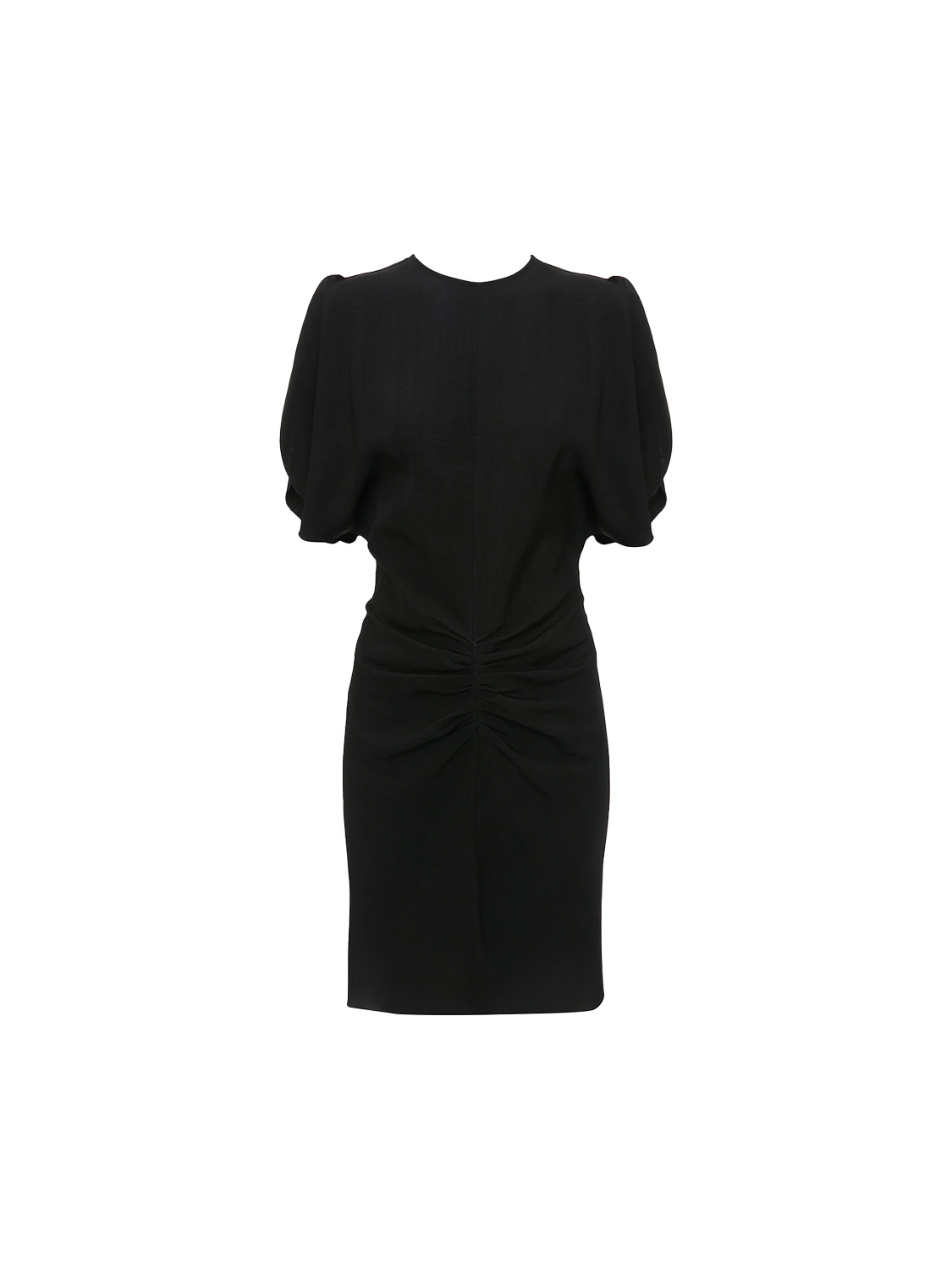 Victoria Beckham Minikleid mit geraffter Taille   schwarz 34