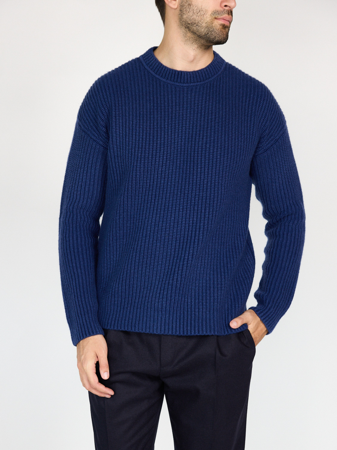 Iris von Arnim Adriano - Maglia in cashmere   blu L