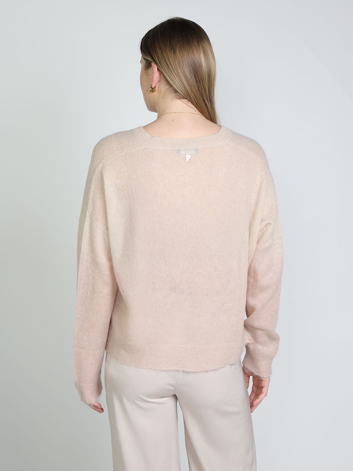 Dondup Pullover mit V-Ausschnitt  beige 34