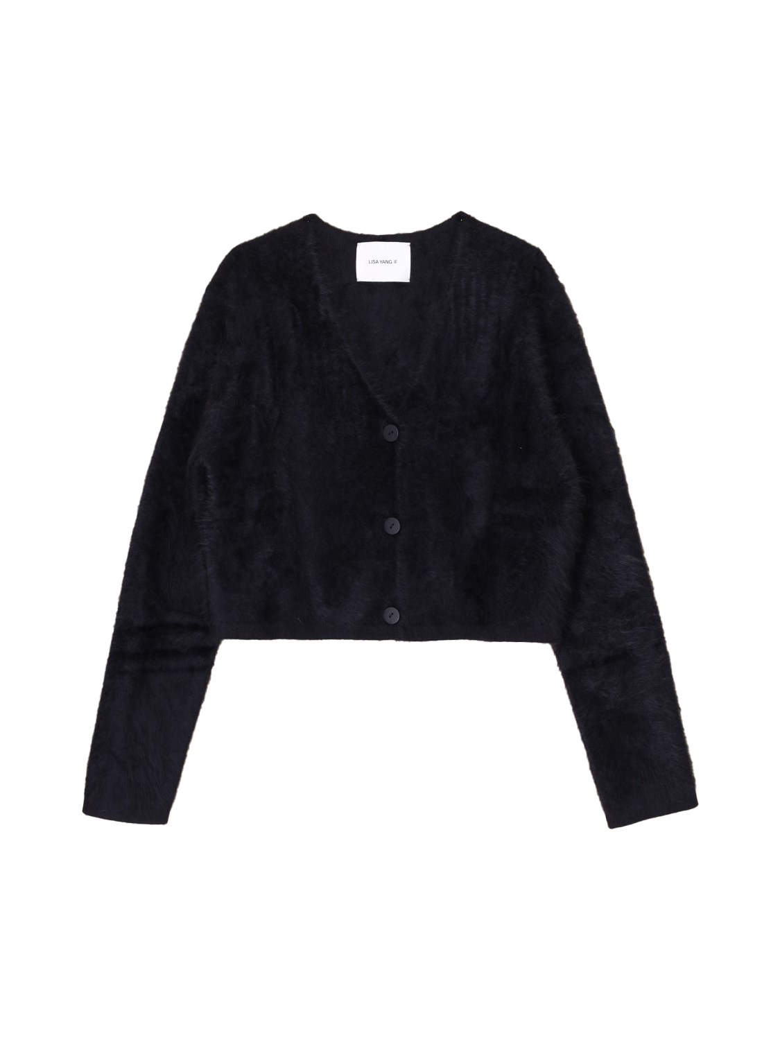 Lisa Yang Filippa - Brushed Cardigan aus Cashmere schwarz 34