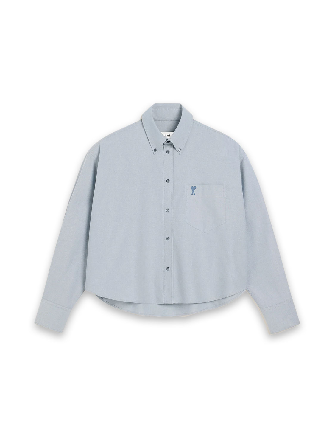 Cropped cotton shirt 