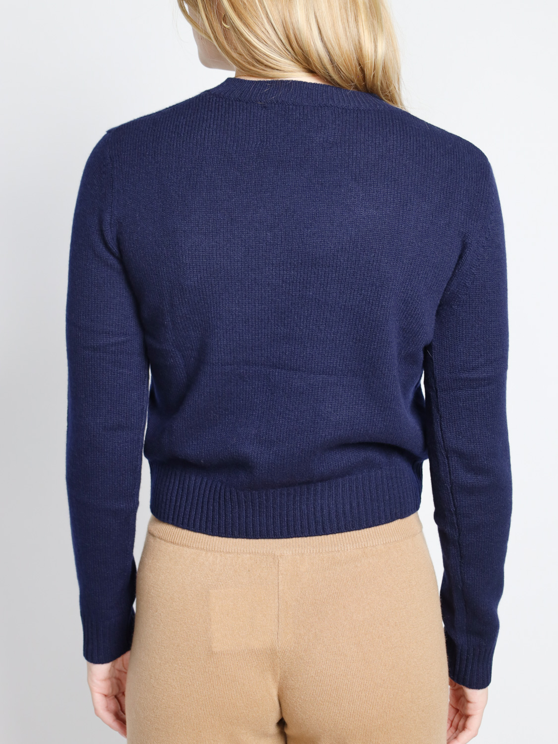 Lisa Yang Mable – cashmere sweater  marine XS/S