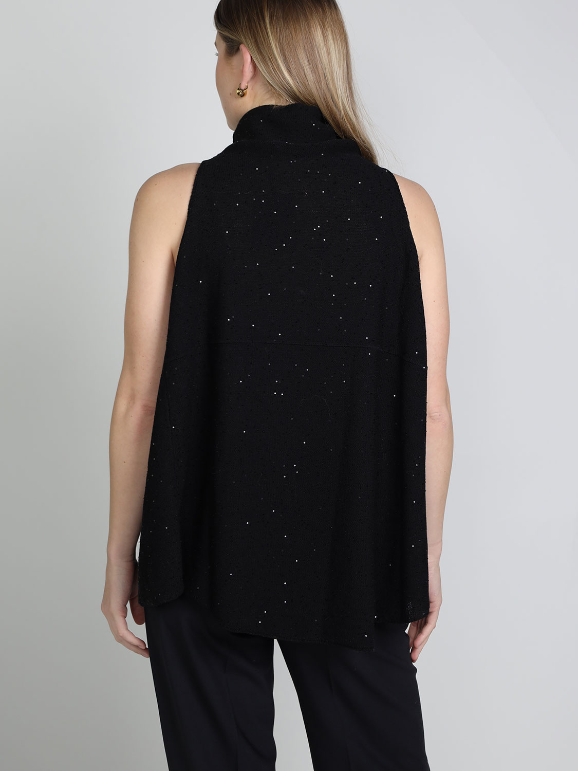 Lorena Antoniazzi Sweater with sequins   black 34