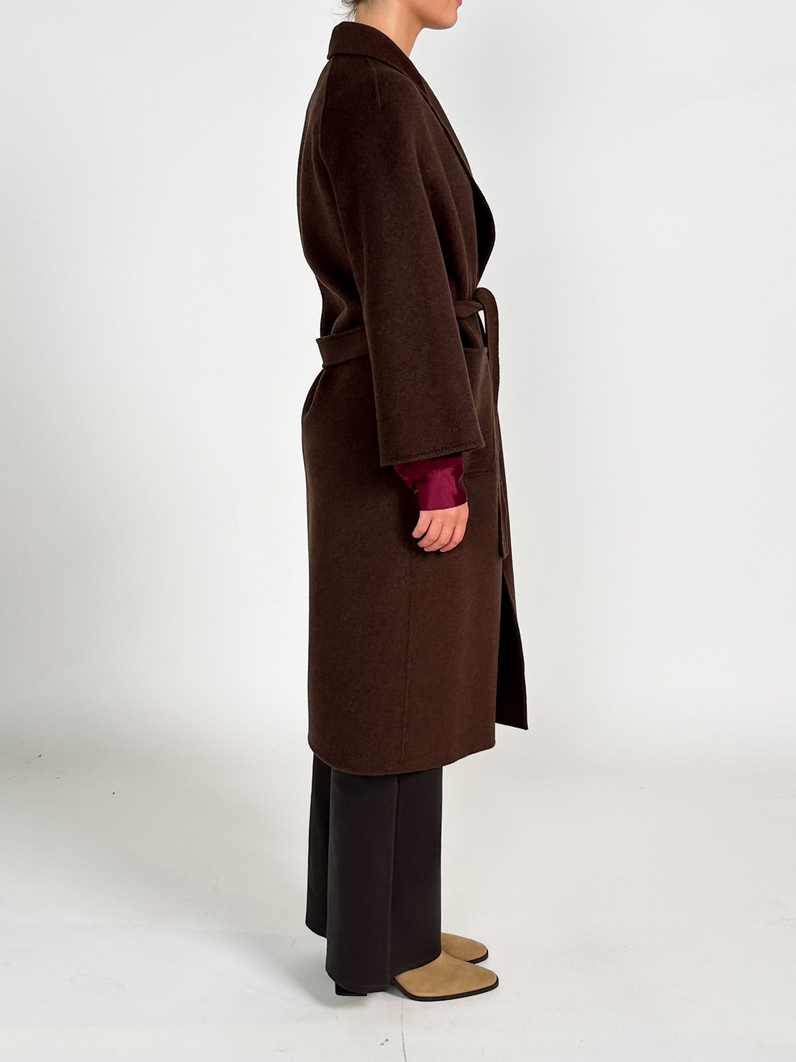 Arma Seguret – wool coat  brown 36