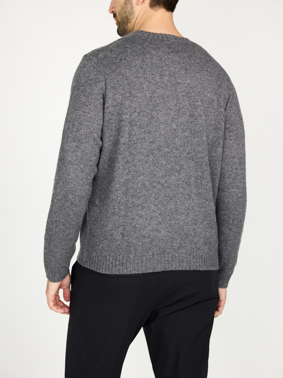 Iris von Arnim Glendal  – Pullover aus Cashmere-Seide-Mix  gris M