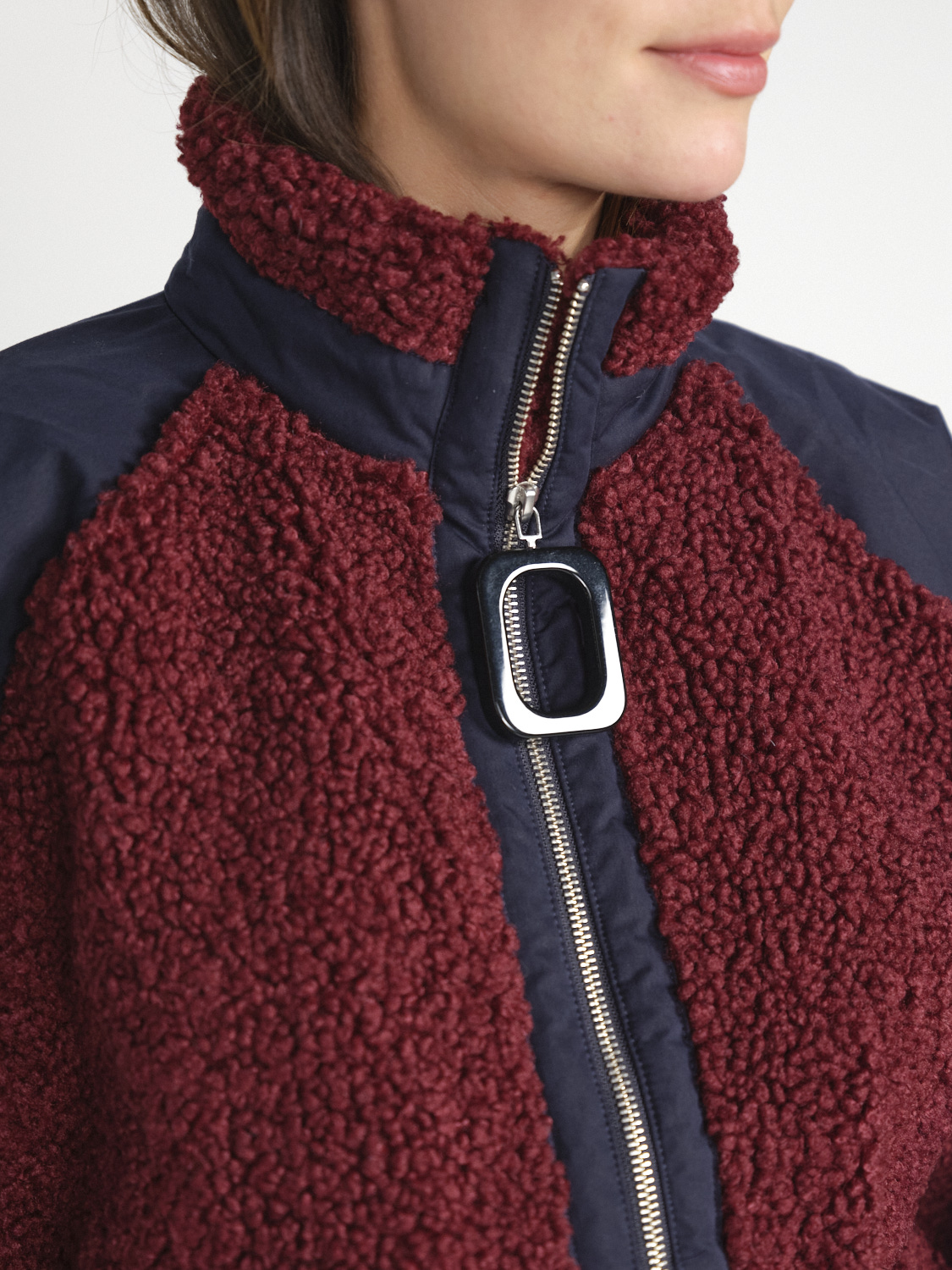 JW Anderson Jacke aus Fleece  rosso M