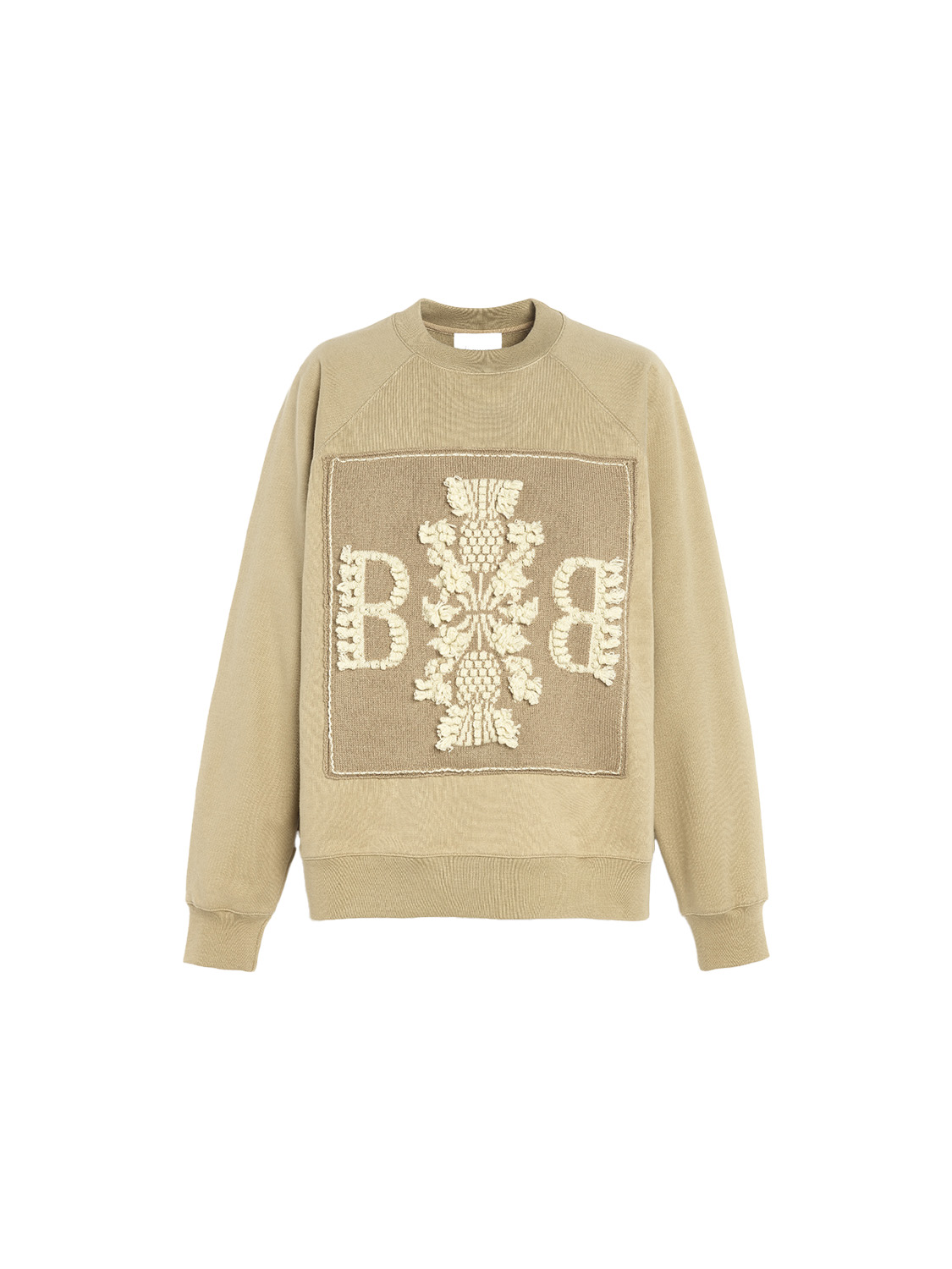 Barrie Thiste Logo Sweatshirt – Logo Sweater   hellgrün S