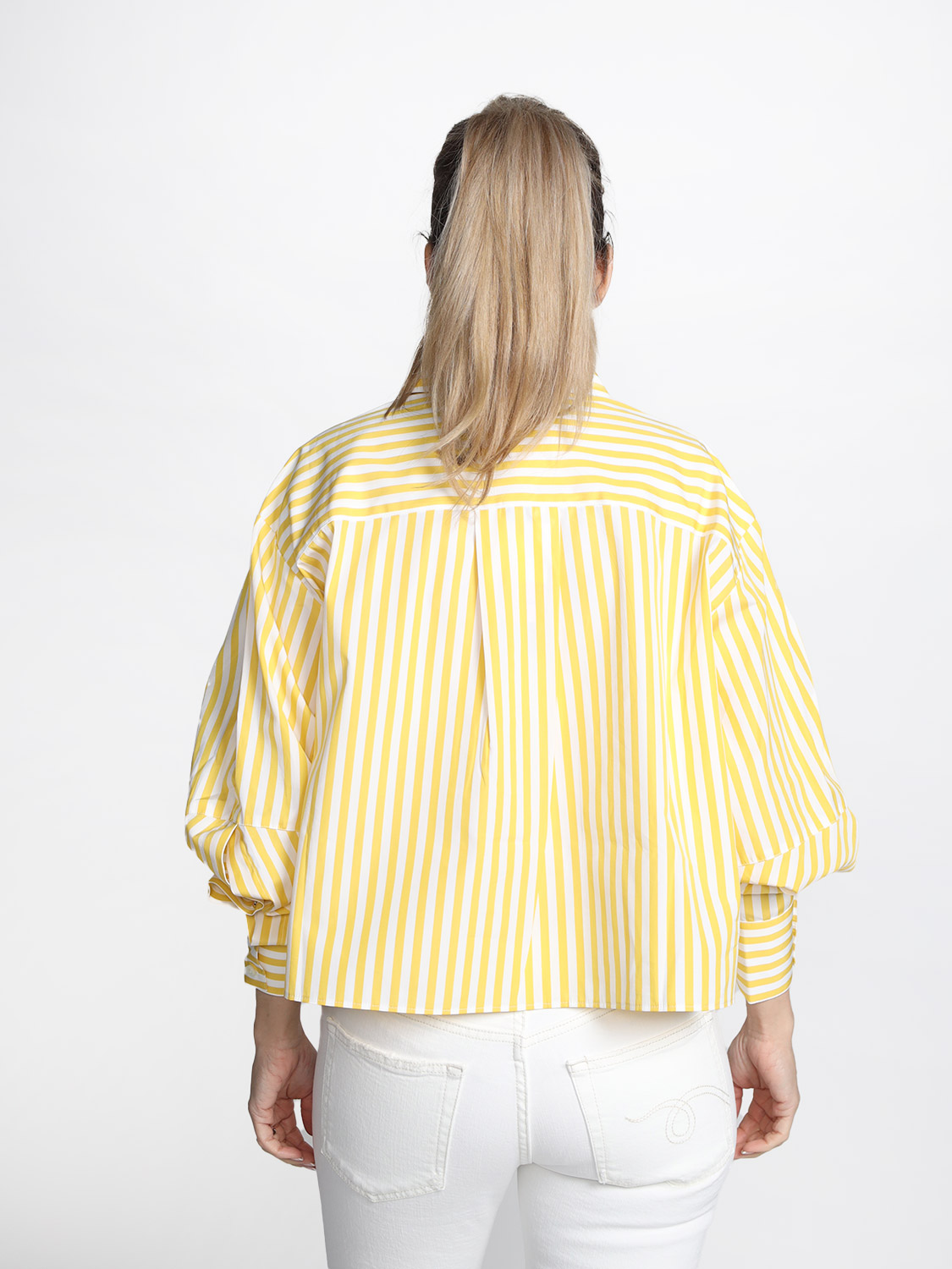 Cuantico Soho - Bluse aus Baumwolle yellow XS/S