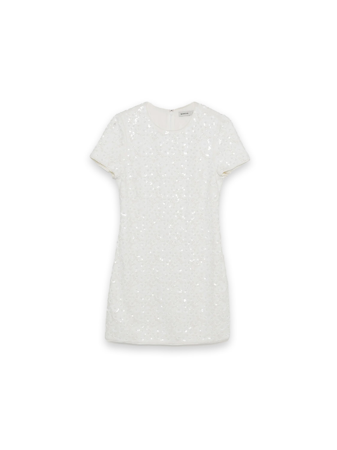 Simkhai Clove embellished mini dress  36 creme