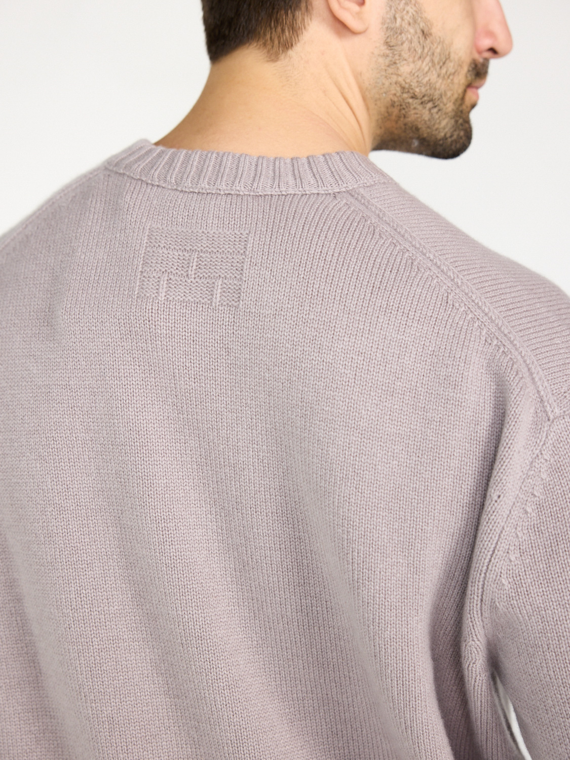 Frame  Lockerer Cashmere Pullover   taupe M